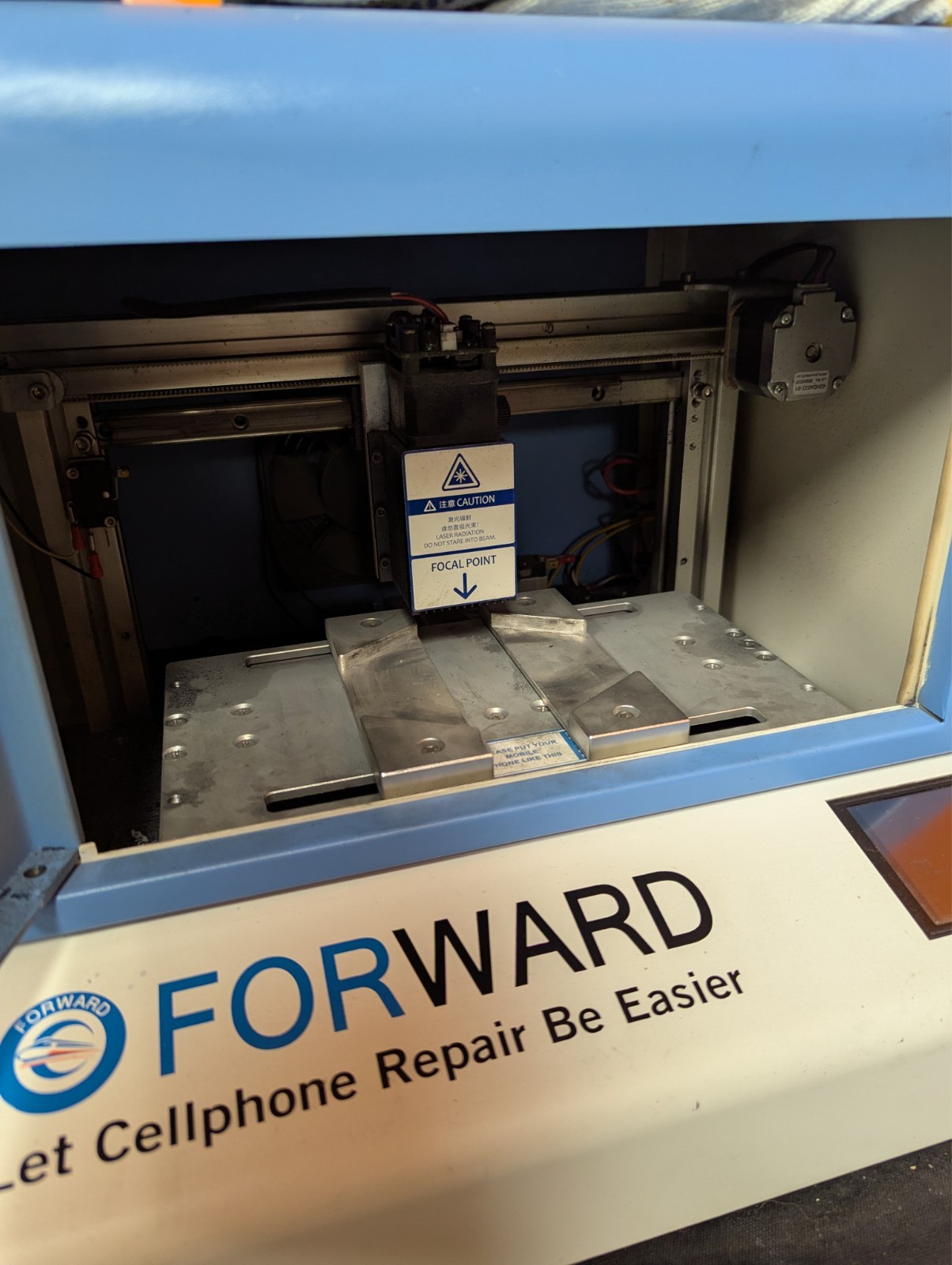 Forward Blue Light Laser Separation Machine with Air Purifier USA Seller
