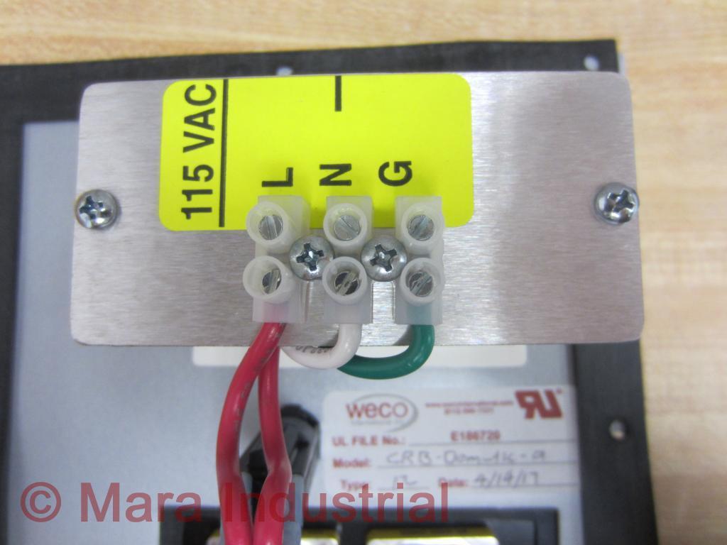 Weco CRB-Demutic-01 Output For Laptop Computer
