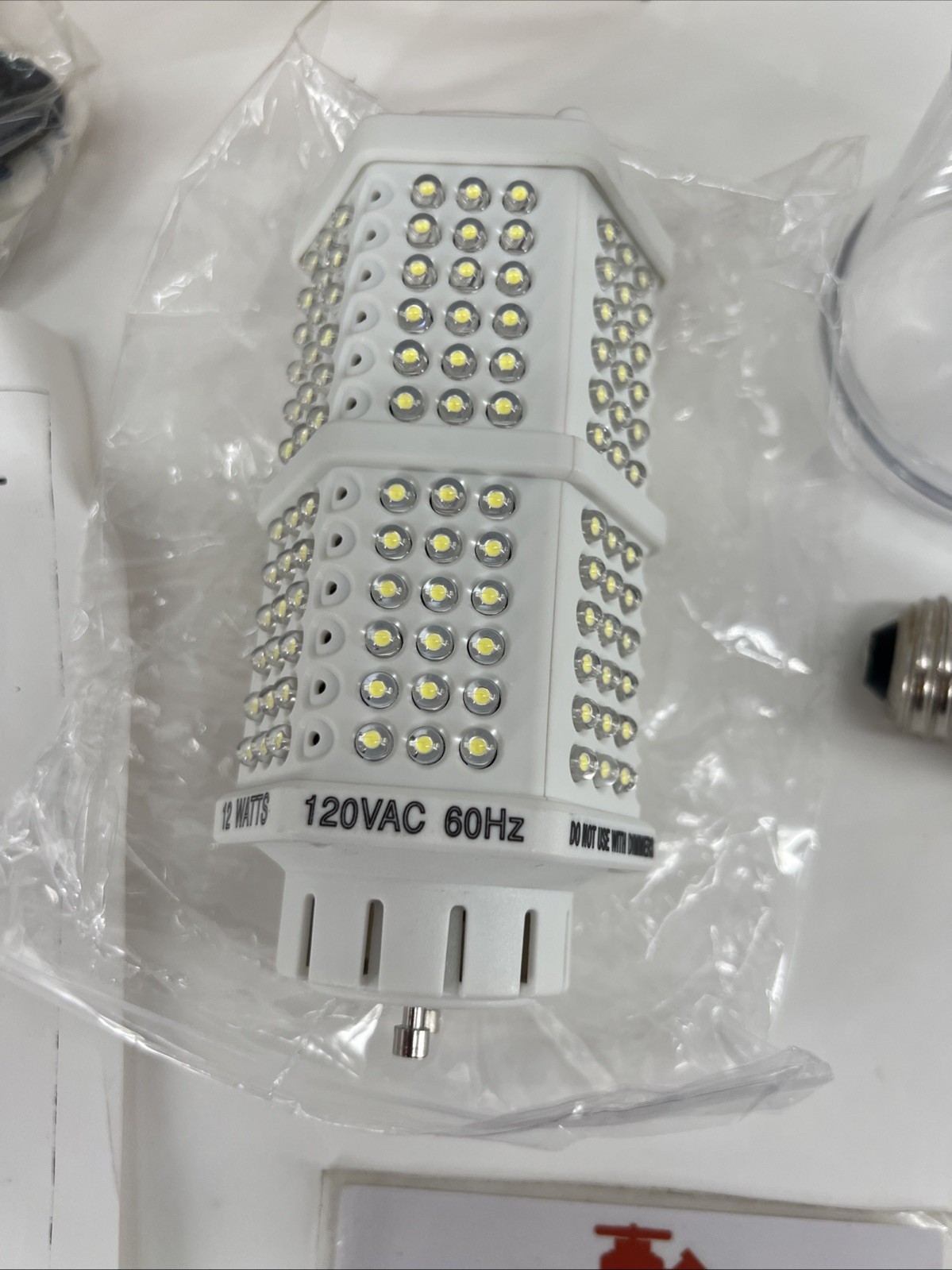 Kason LED Adapter Fixture Retrofit Kit 11806LED011, Clear White, 120V, 12 Watt