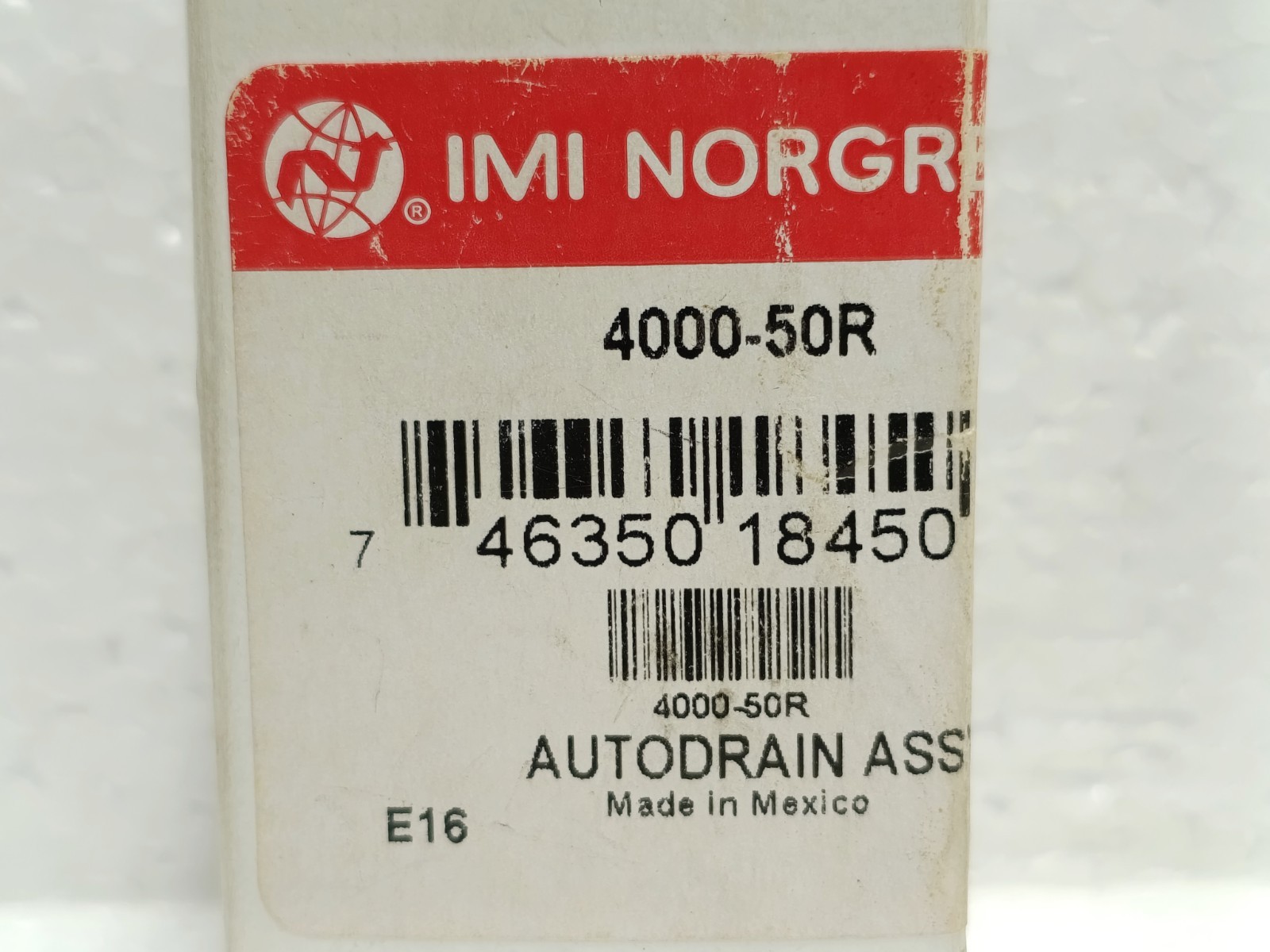 IMI Norgren 4000-50R Auto Drain Assembly – New in Box Filter Drain Kit