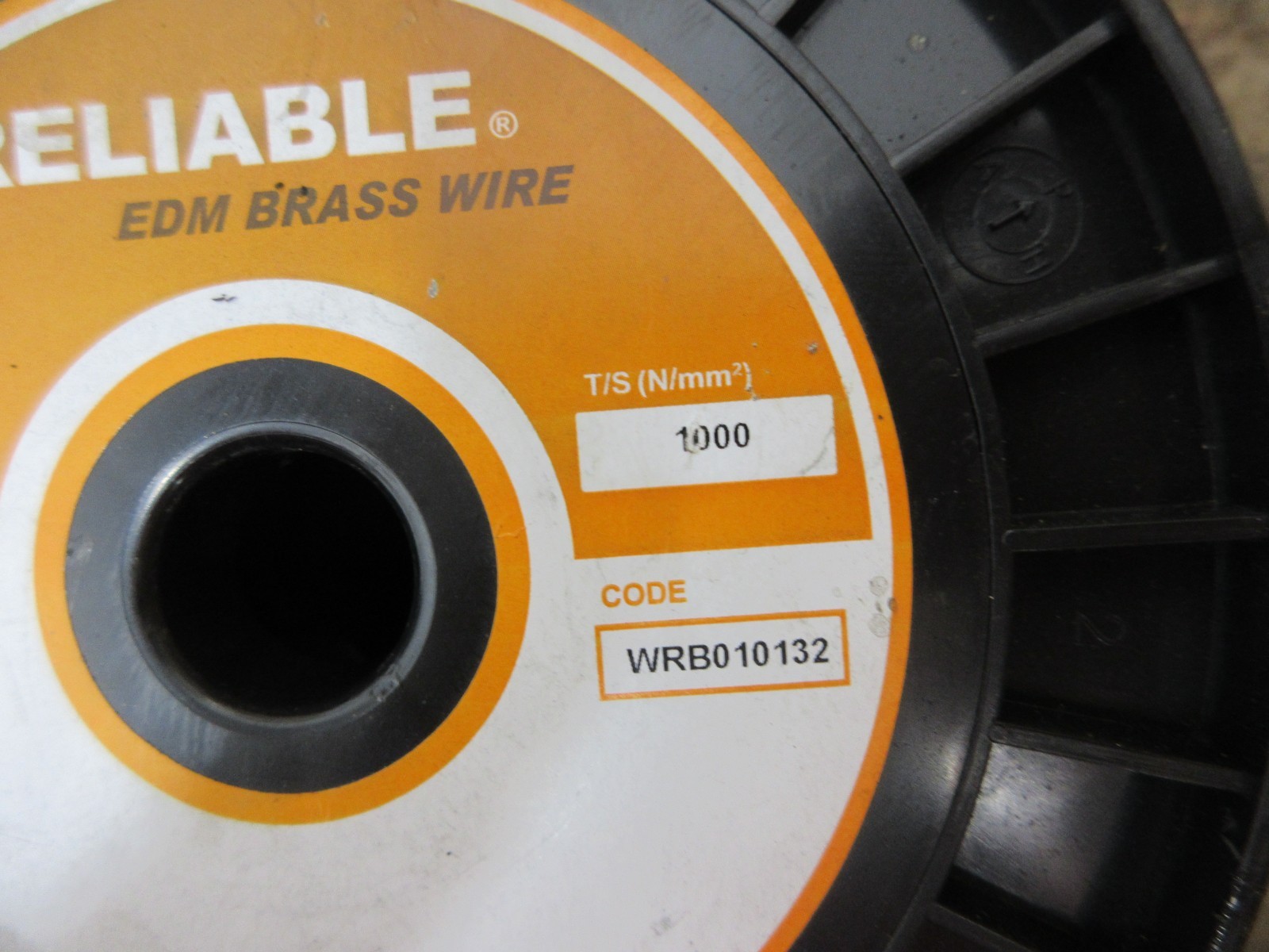 1999 BROTHER HS-5100 CNC EDM RELIABLE EDM BRASS WIRE WRB010132 0.010″ T/S 1000