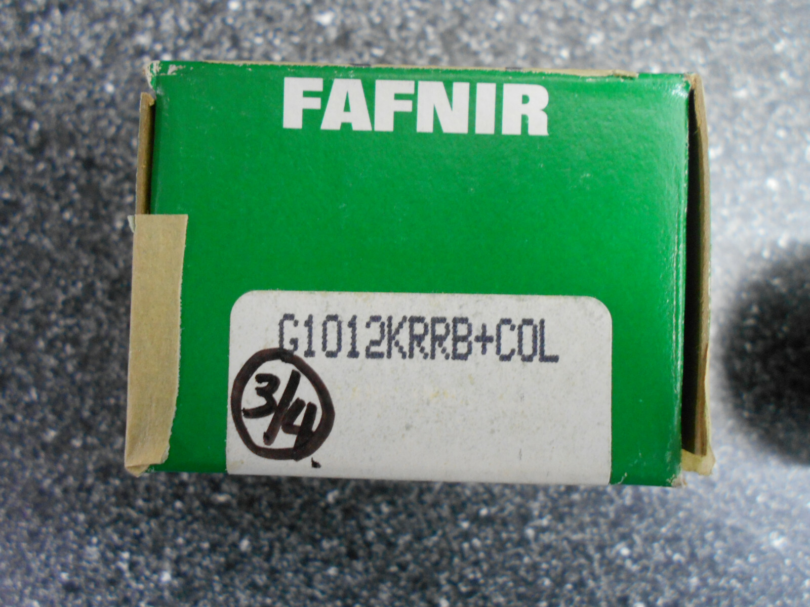 LOT OF 2 FAFNIR G1012KRRB+COL 3/4″ INSERT BEARING ECCENTRIC LOCKING COLLAR