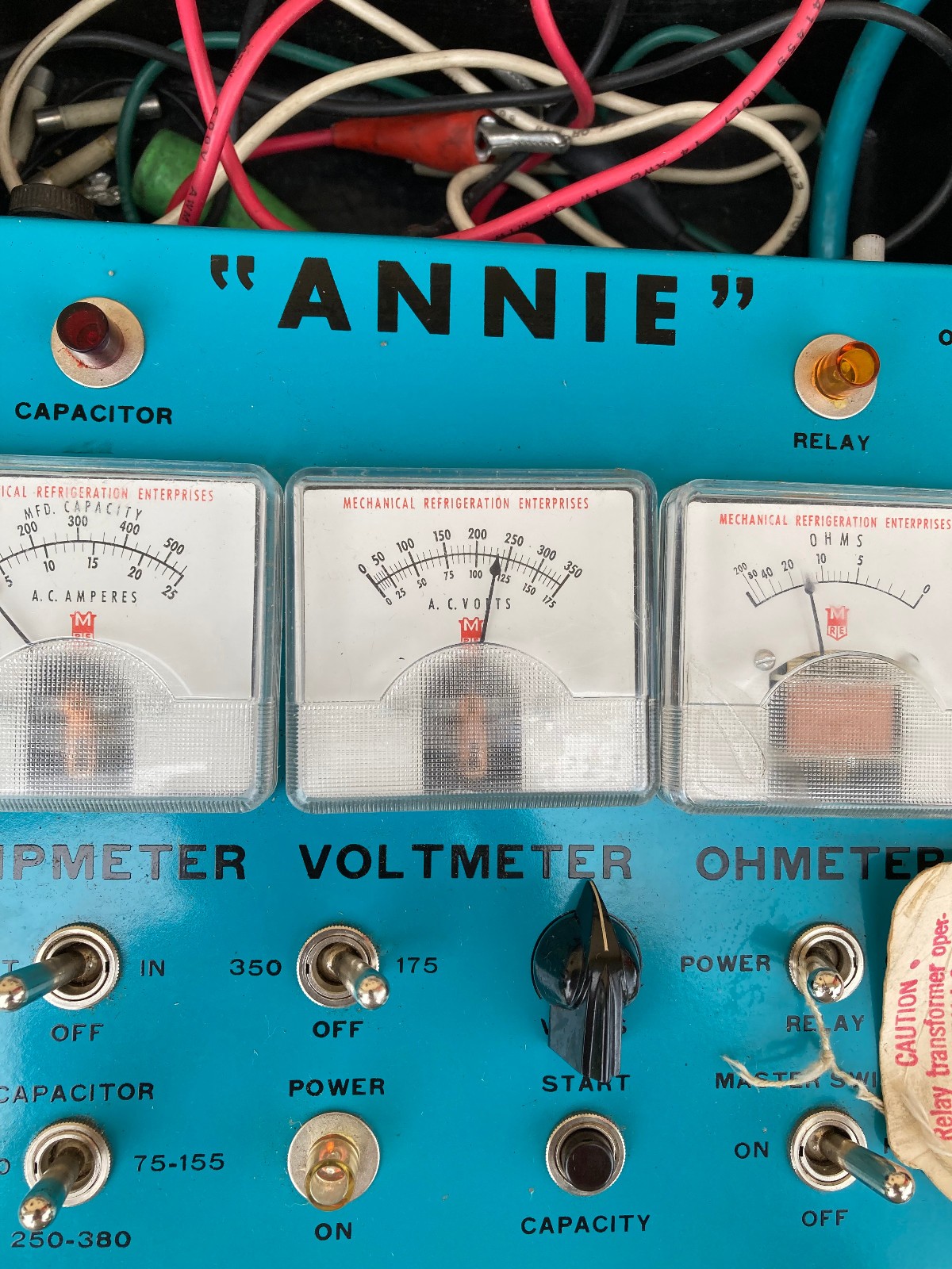 Mechanical Refrigeration Ent Annie Model A-12 Hermetic Unit & Component Analyzer
