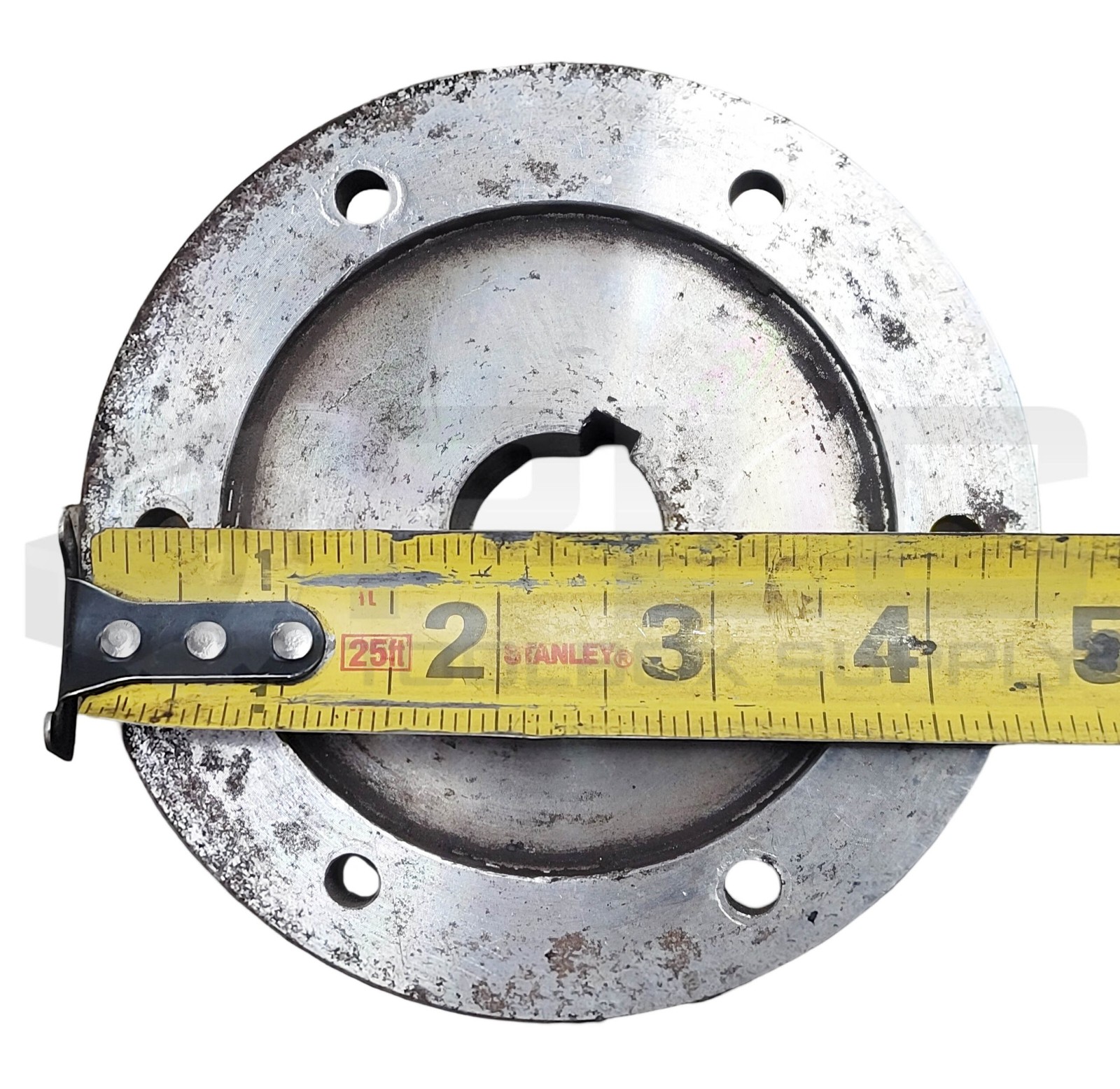 NEW BUSHING HUB 4.5″/3.25″ DIAMETER 1″ BORE 1/4″ KEY 6X3.75″ PATTERN