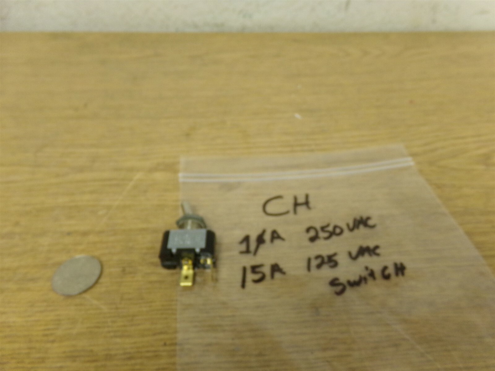 C-H Mexico 0703 10A 250VAC 15A 125VAC 3/4 HP On/Off Switch *FREE SHIPPING*