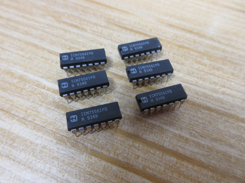 Harris ICM7556IPD Intersil Integrated Circuit (Pack of 6)