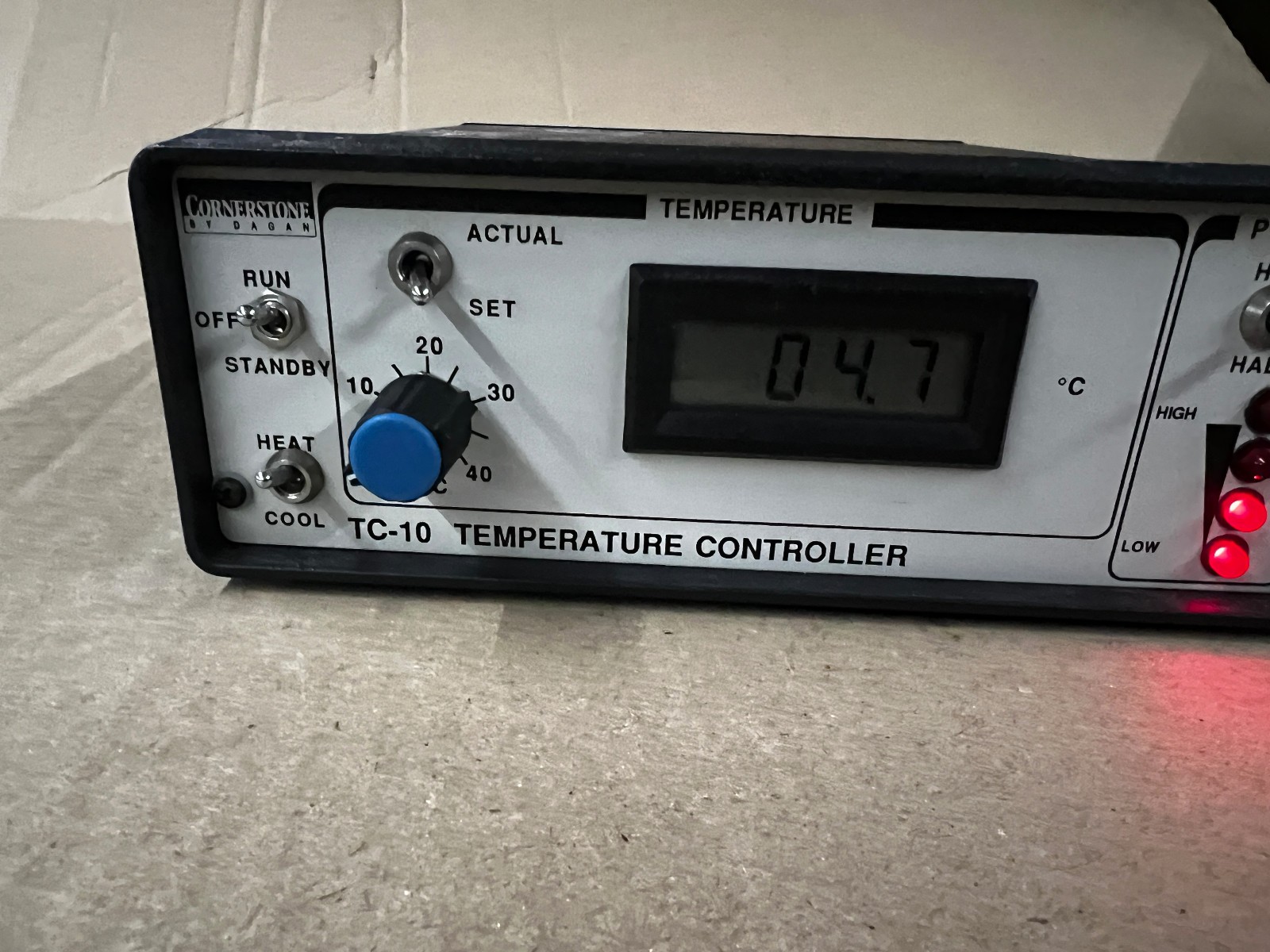 DAGAN CORNERSTONE TC-10 TEMPERATURE CONTROLLER 12V