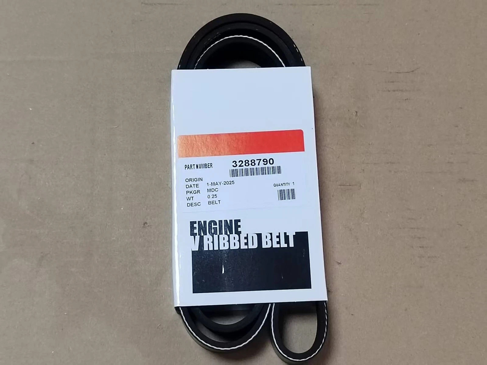 1-piece set of brand new Cummins fan belt 8PK1444 3288790