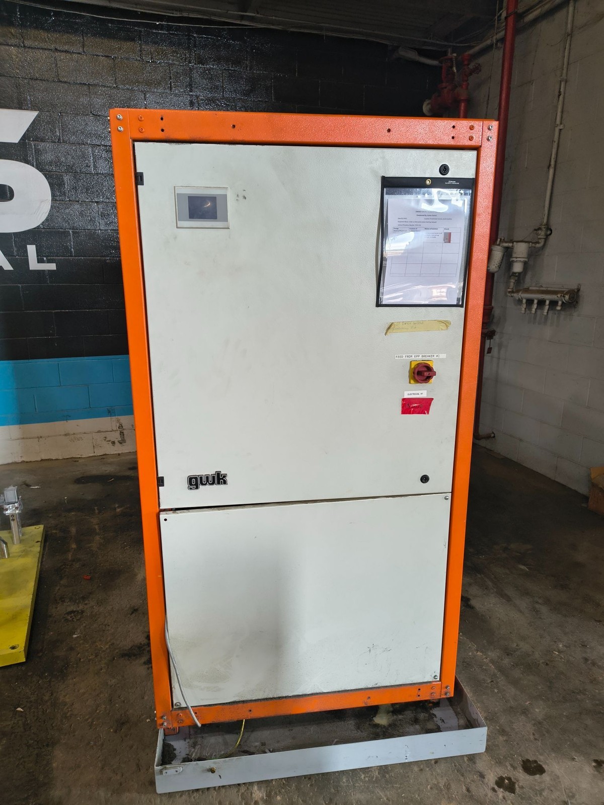 GWK WECO 15.1 AZ INDUSTRIAL WATER TEMPERATURE CONTROL UNIT