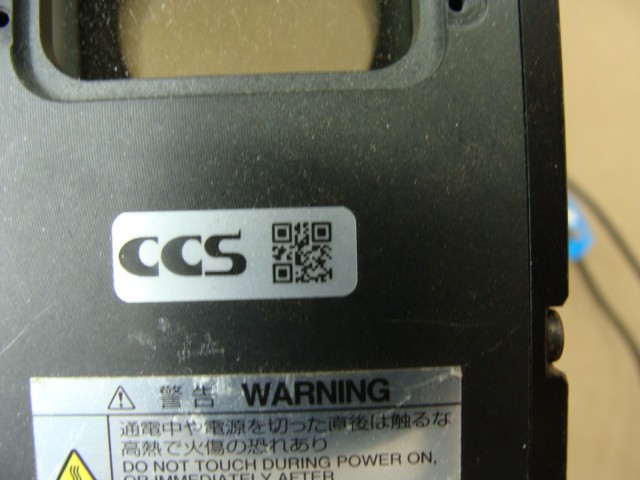 CCS INC. MACHINE VISION RING LIGHT LFV2CP50RDLDR274RDDF