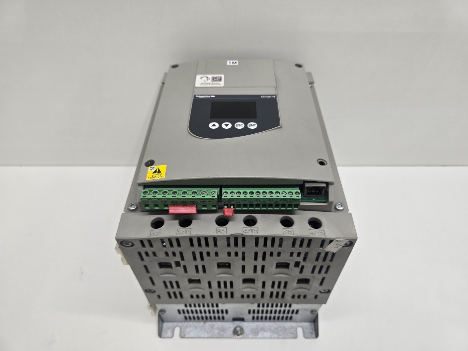 GOOD USED! SCHNEIDER ELECTRIC TELMECANIQUE ALTISTART 48 SOFT STARTER ATS48C11Y