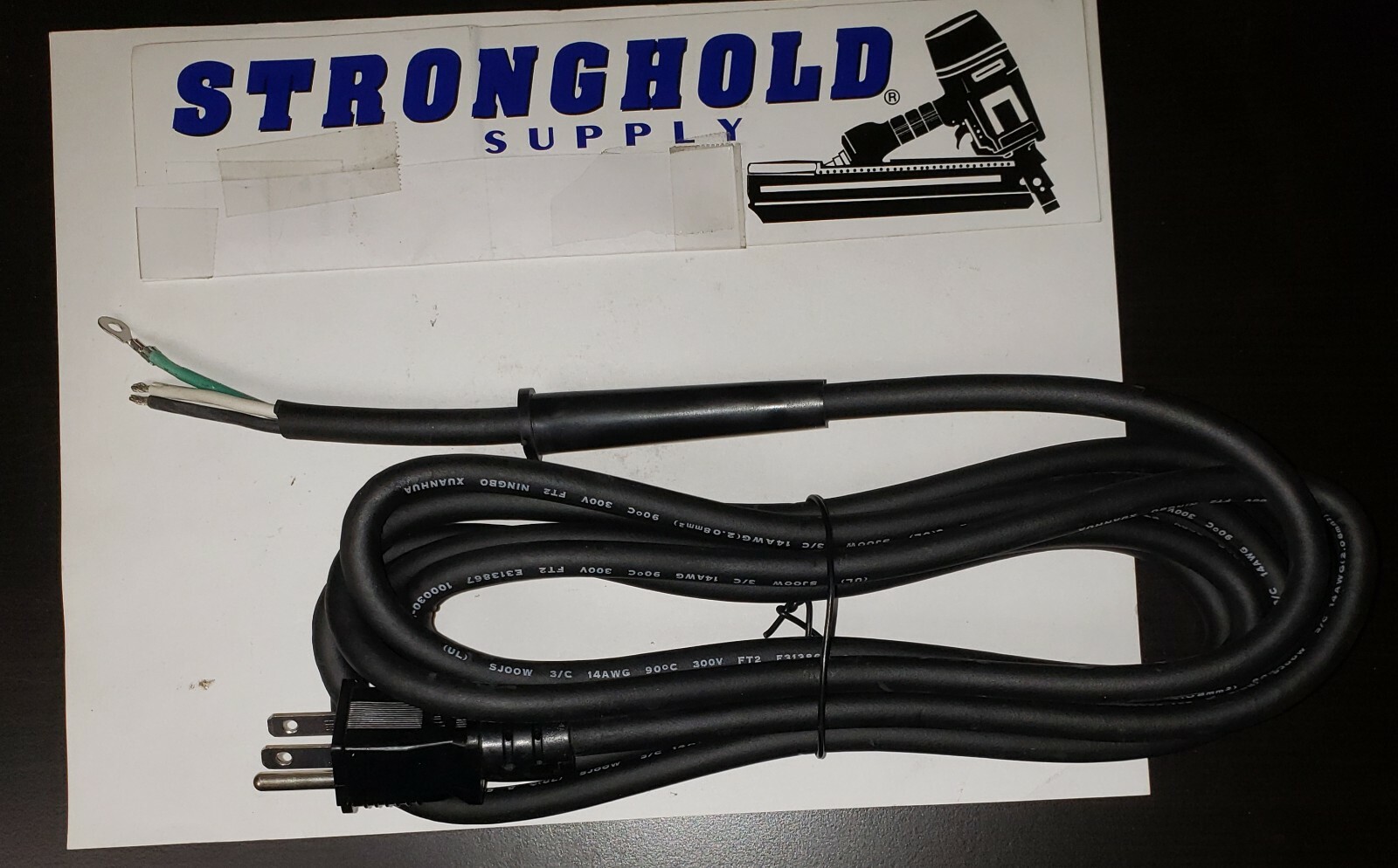 NEW Cord Assembly for Duo Fast Carpet-Pro Tool 441352 (GO-316) 14g 3 WIRE 12′