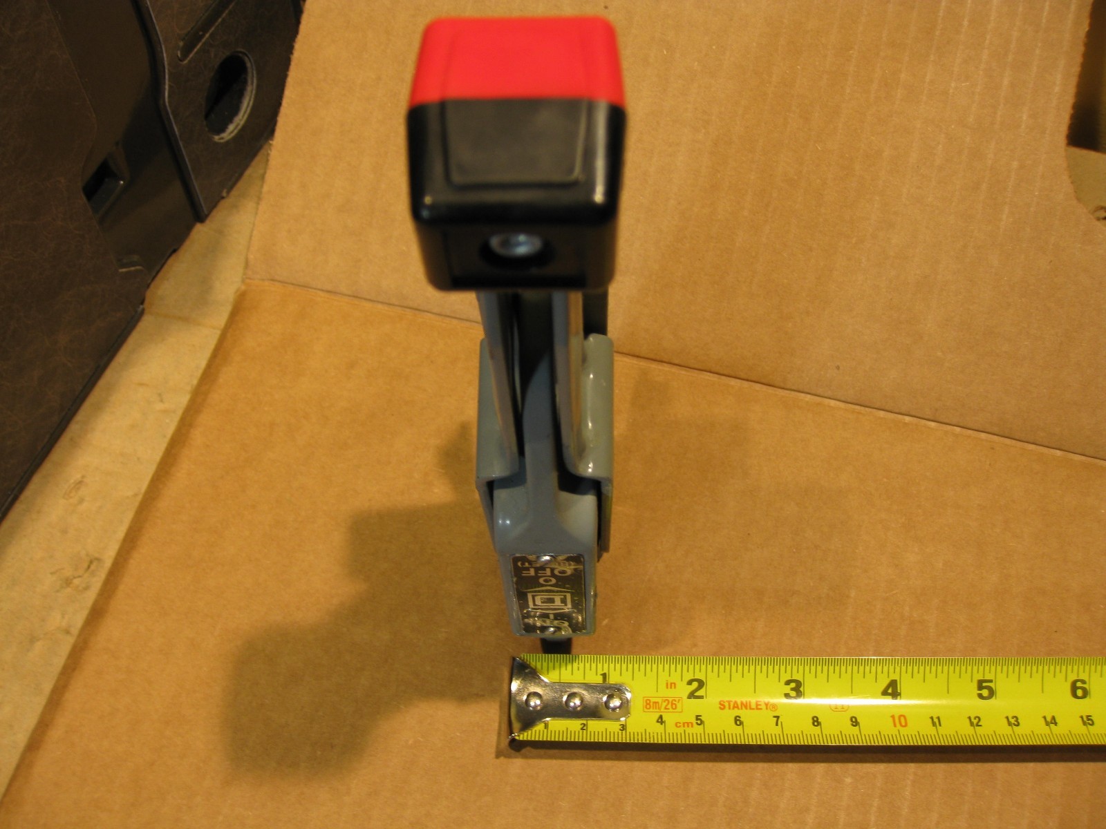 SQUARE D 9422A1 Disconnect Switch Flange Mounted Operating Handle Only 9422 A1
