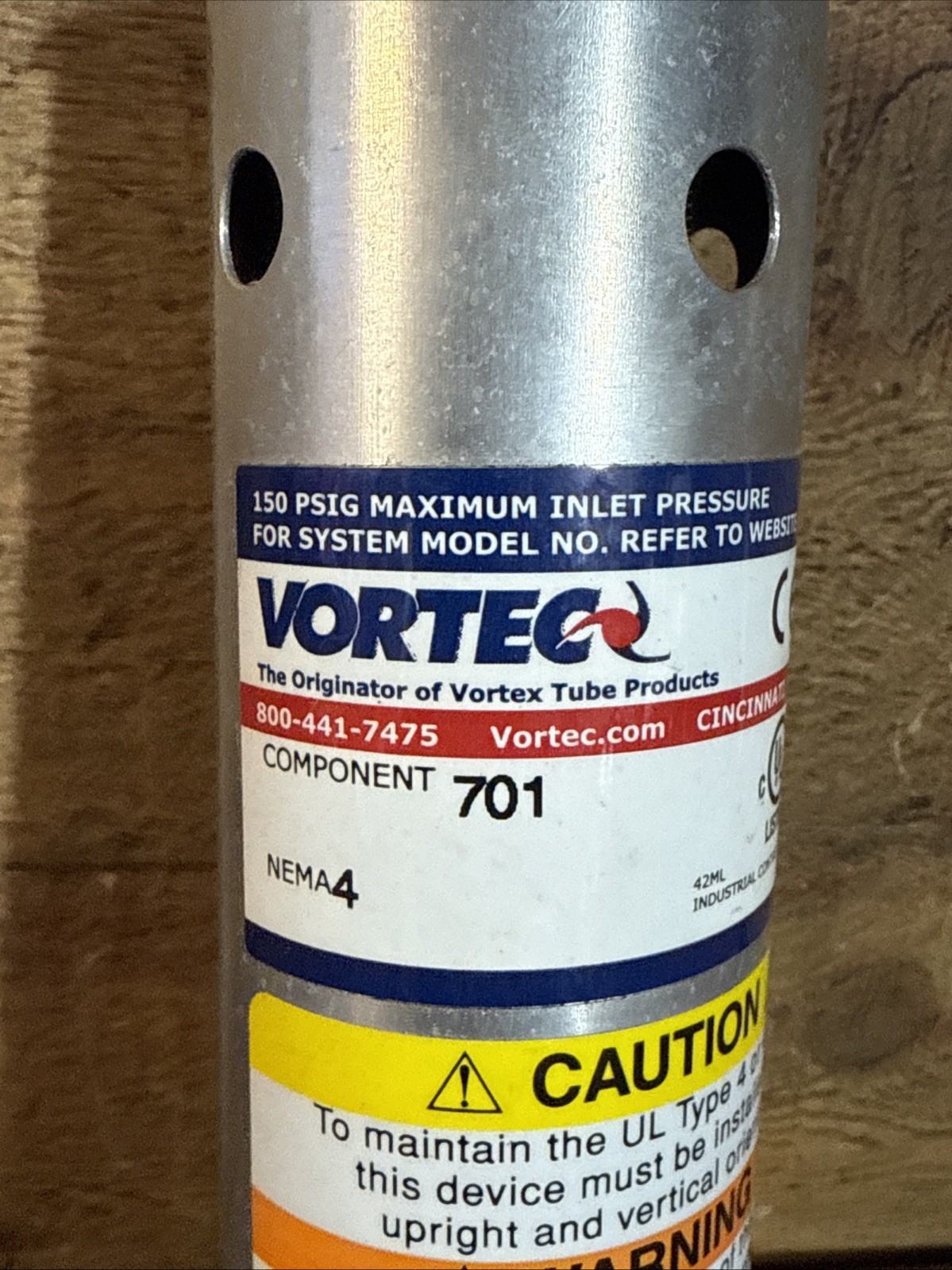 Vortec 701-35H Panel Guard Enclosure Cooler Cabinet Air Cooler