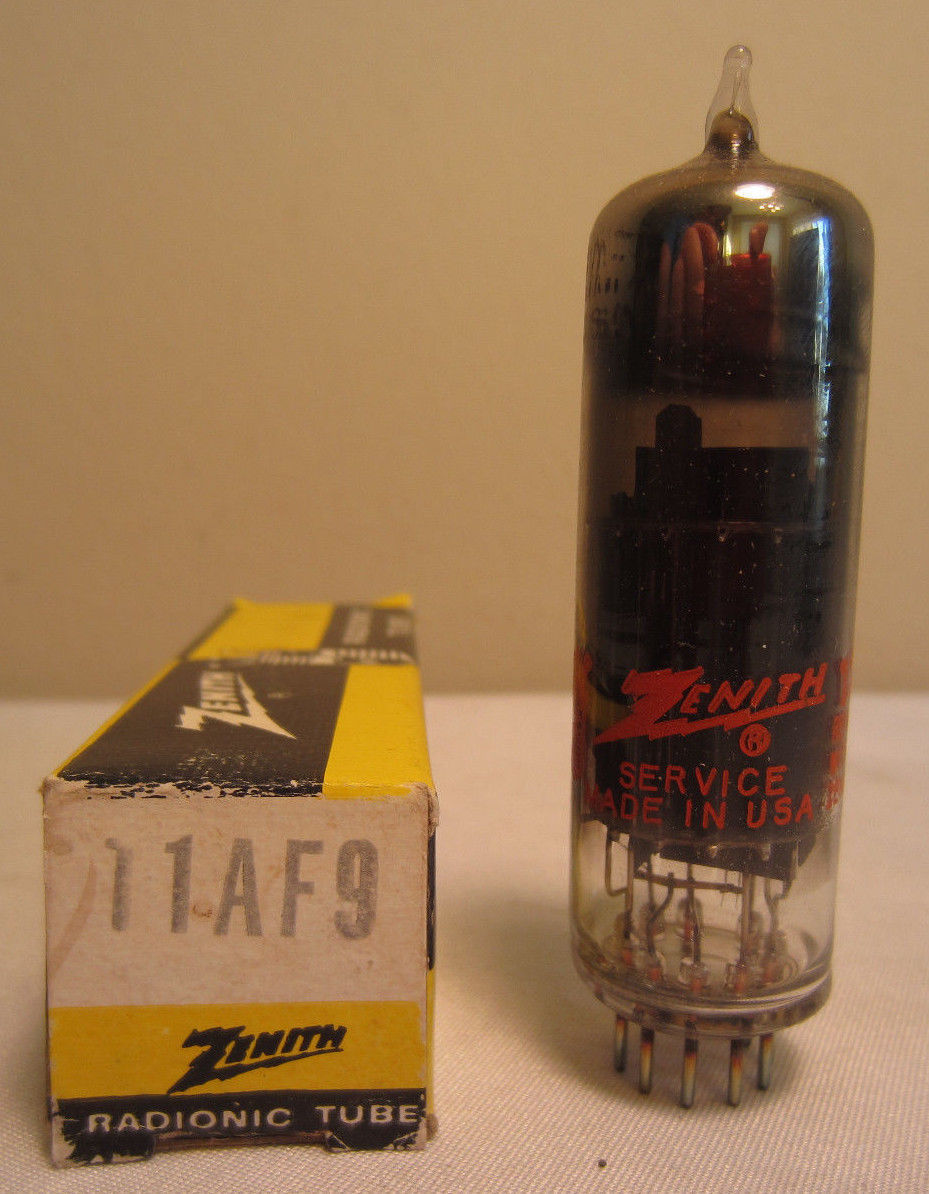 Zenith 11AF9 Radionic Electronic Tube In Box NOS