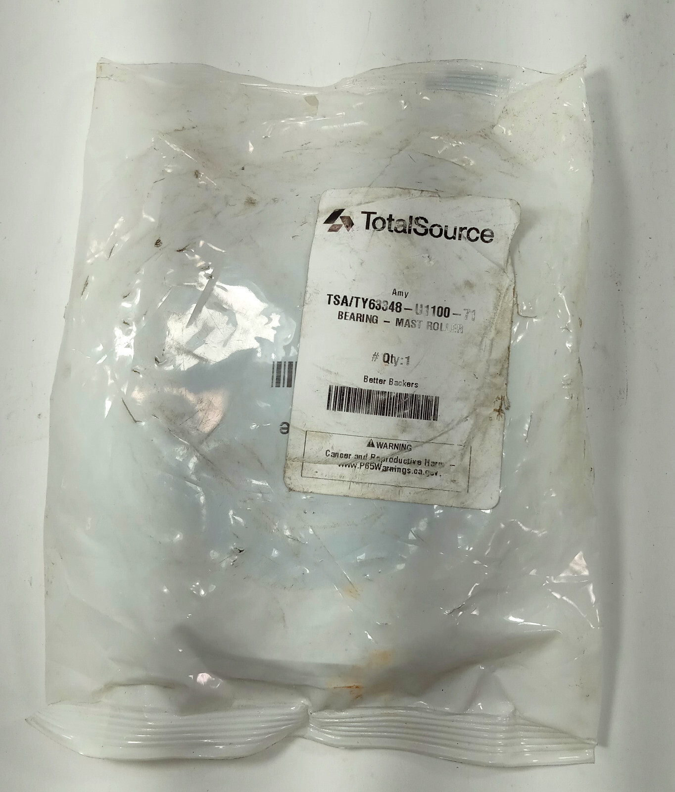 1 NEW TOTAL SOURCE TSA/TY63348-U1100-71 MAST ROLLER BEARING NNB ***MAKE OFFER***