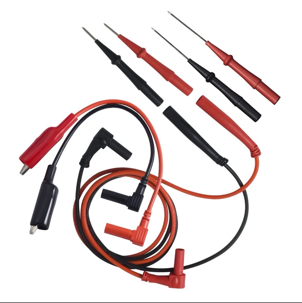 Fieldpiece ADK7 Deluxe Silicone Test Lead Set with Clips/Molex Tips- Brand New