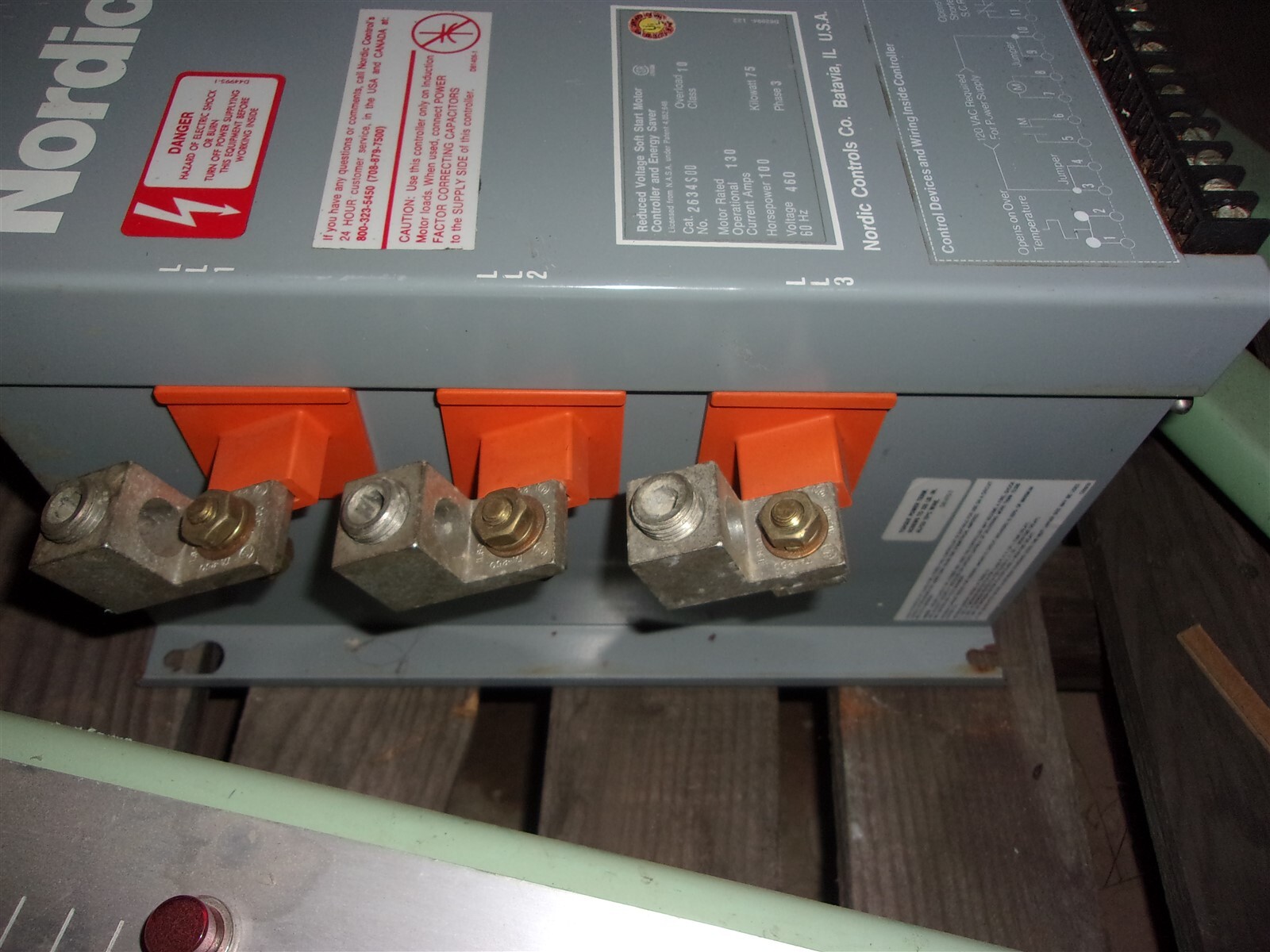 Nordic Reduce Voltage Soft Start Motor Controller 2634S00 Class 10