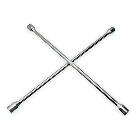 Westward 2Hla9 Lug Nut Wrench, 4 Way, L 20 In