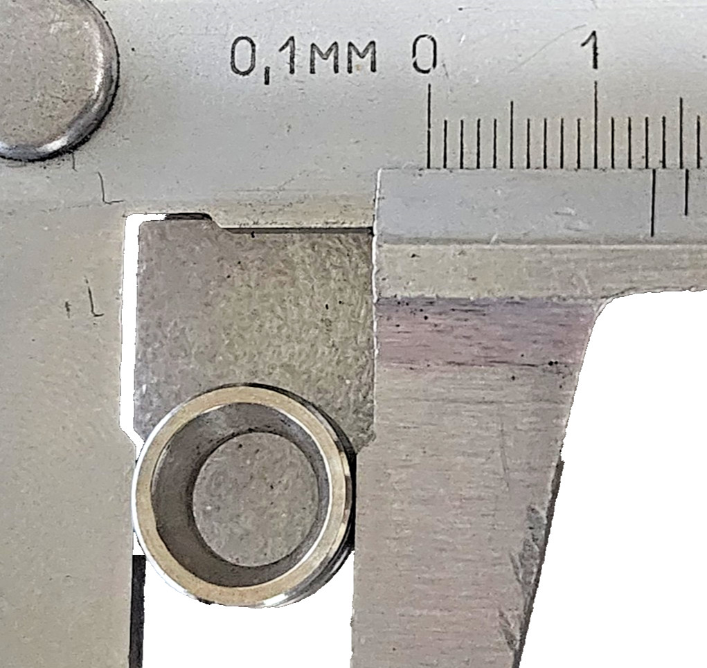 (100) Parts# NA316-3, REV. X4, 316 SS Replacement Part: OD13.5mm x ID8mm X W5mm
