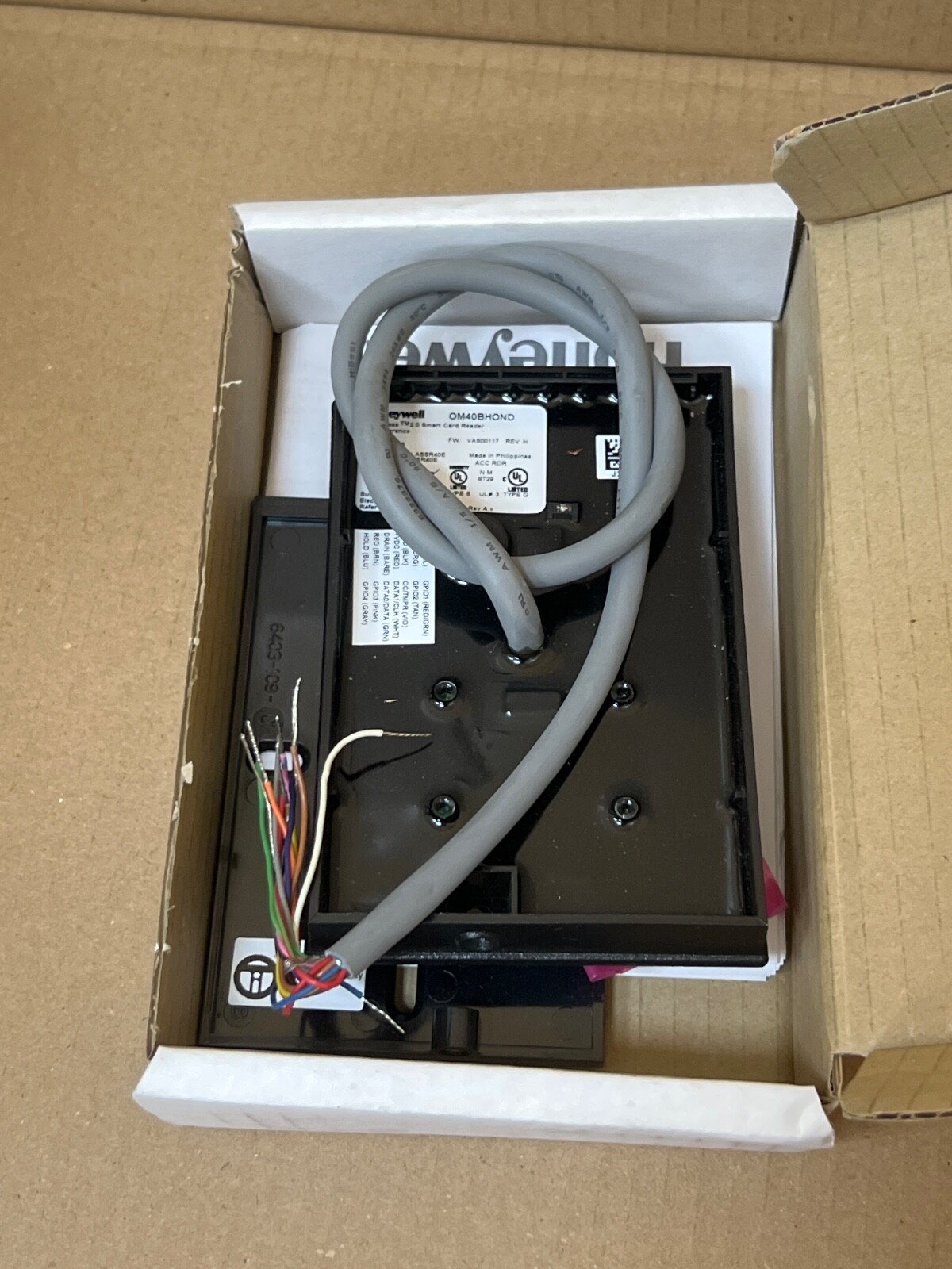 HONEYWELL OMNICLASS OM40BHOND Smart Card Reader