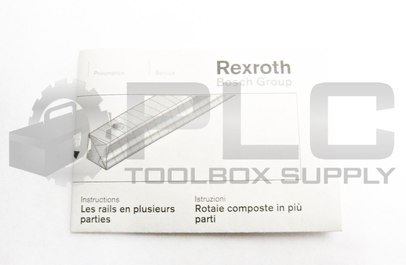 NEW REXROTH R180536161 R.GUIDE RAIL 1316,00MM 512646454