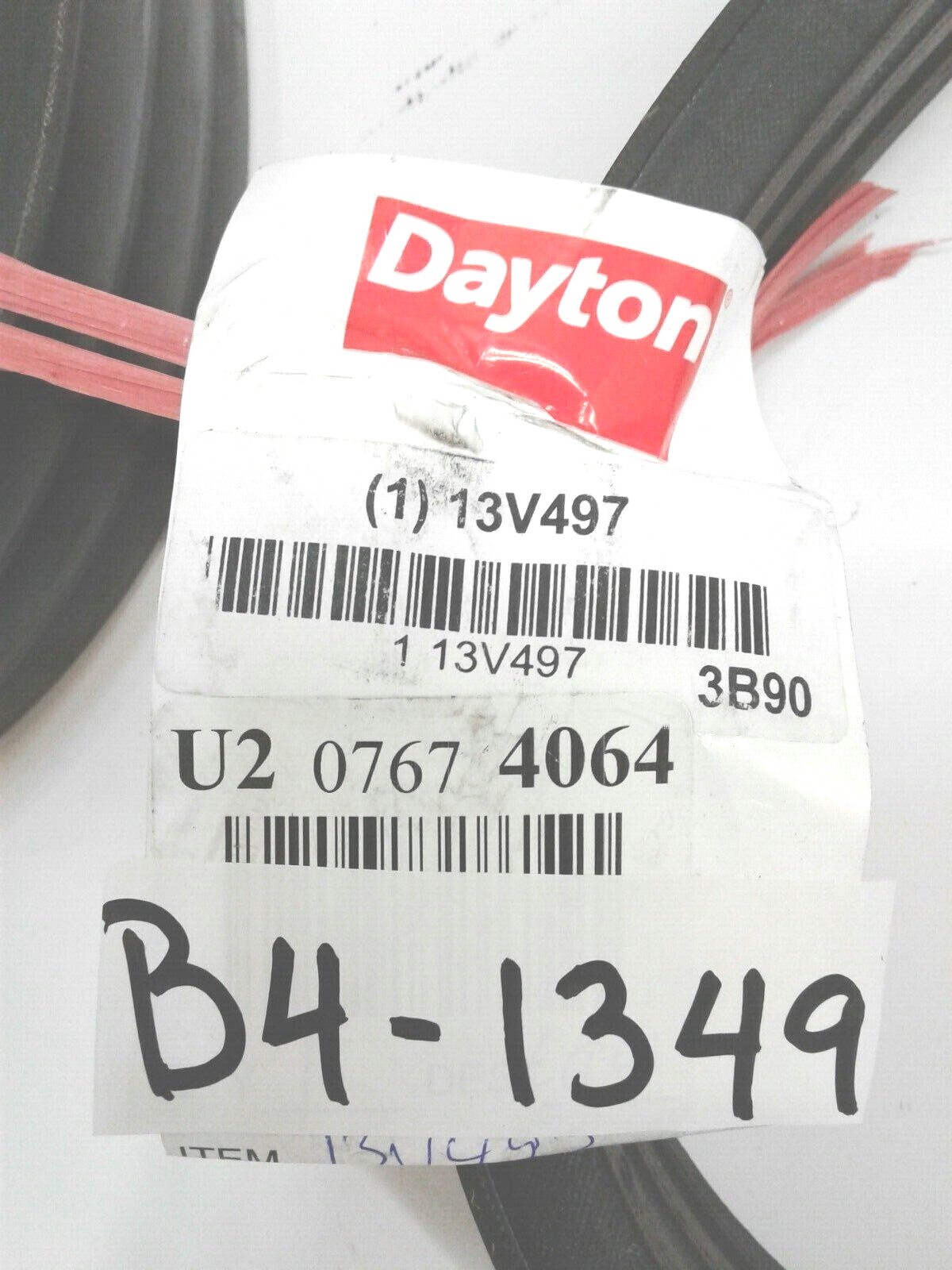 DAYTON Bando Power King 13V497 V-Belt Banded 3B90