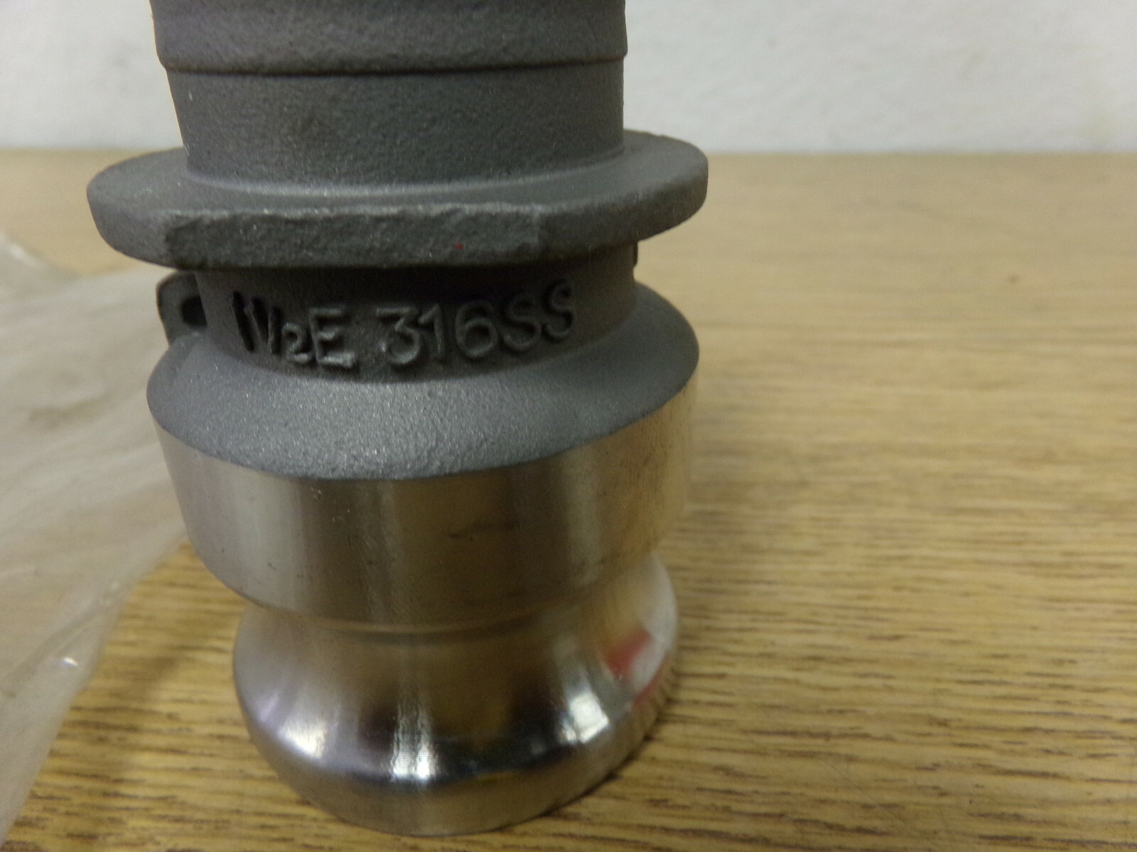 NEW Ever-Tite Fitting 1-1/2 E 316SS *FREE SHIPPING*