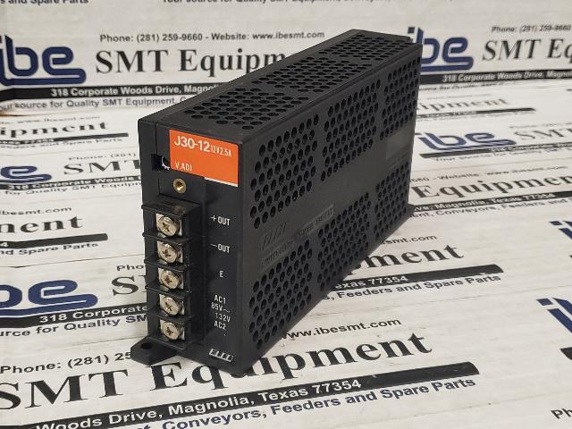 NEW Elco 12V 2.5A Switching Power Supply – J30-12 w/Warranty