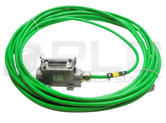 NEW T&B 57696 CONNECTOR HOUSING 25-PIN FML INSERT w/ CHIRON 8x2x0,14 CABLE 25ft