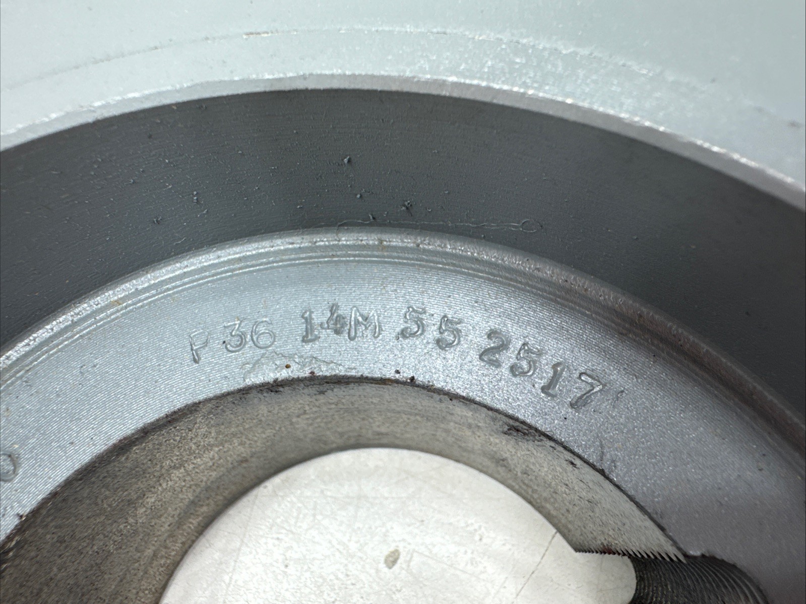 TB Woods P36-14M-55-2517 P3614M55TL Cast Iron Taper Locking Sprocket O.D. 6.21in