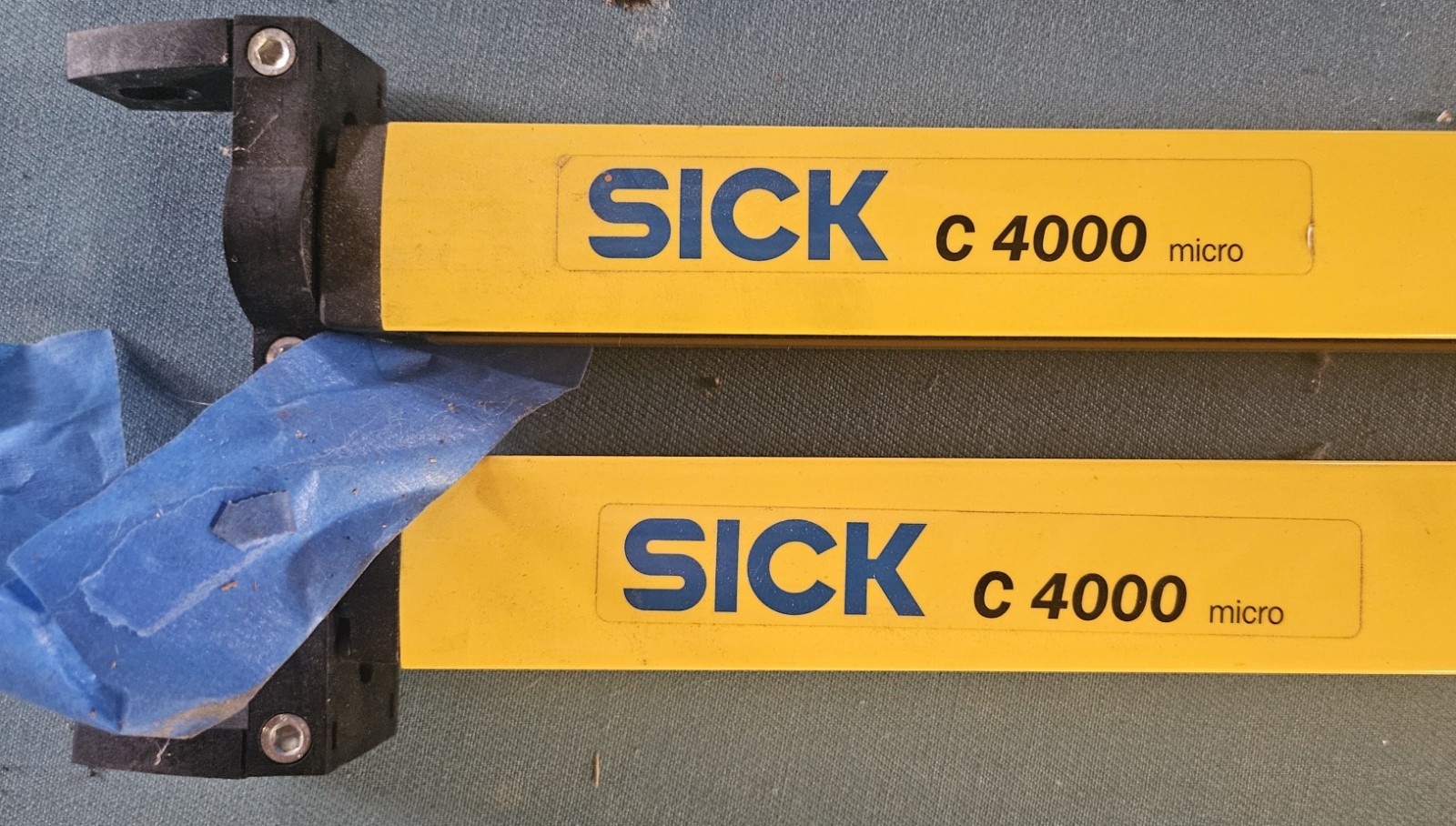 SICK C4000 C41E-1203AG300C41S-1203AA300 Safety Light Curtain Set Used.