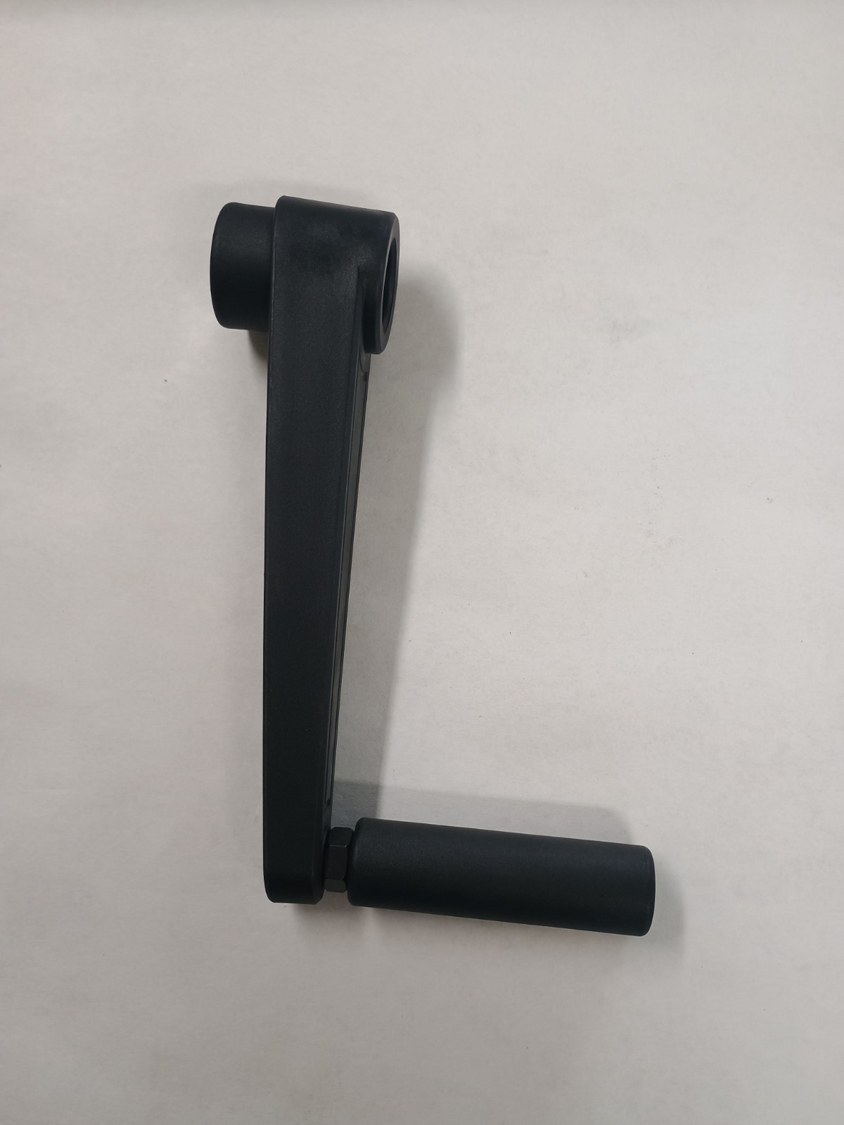Folding Crank Handle 1/2″ smooth bore 9″ OAL Gibraltar Machine Handle