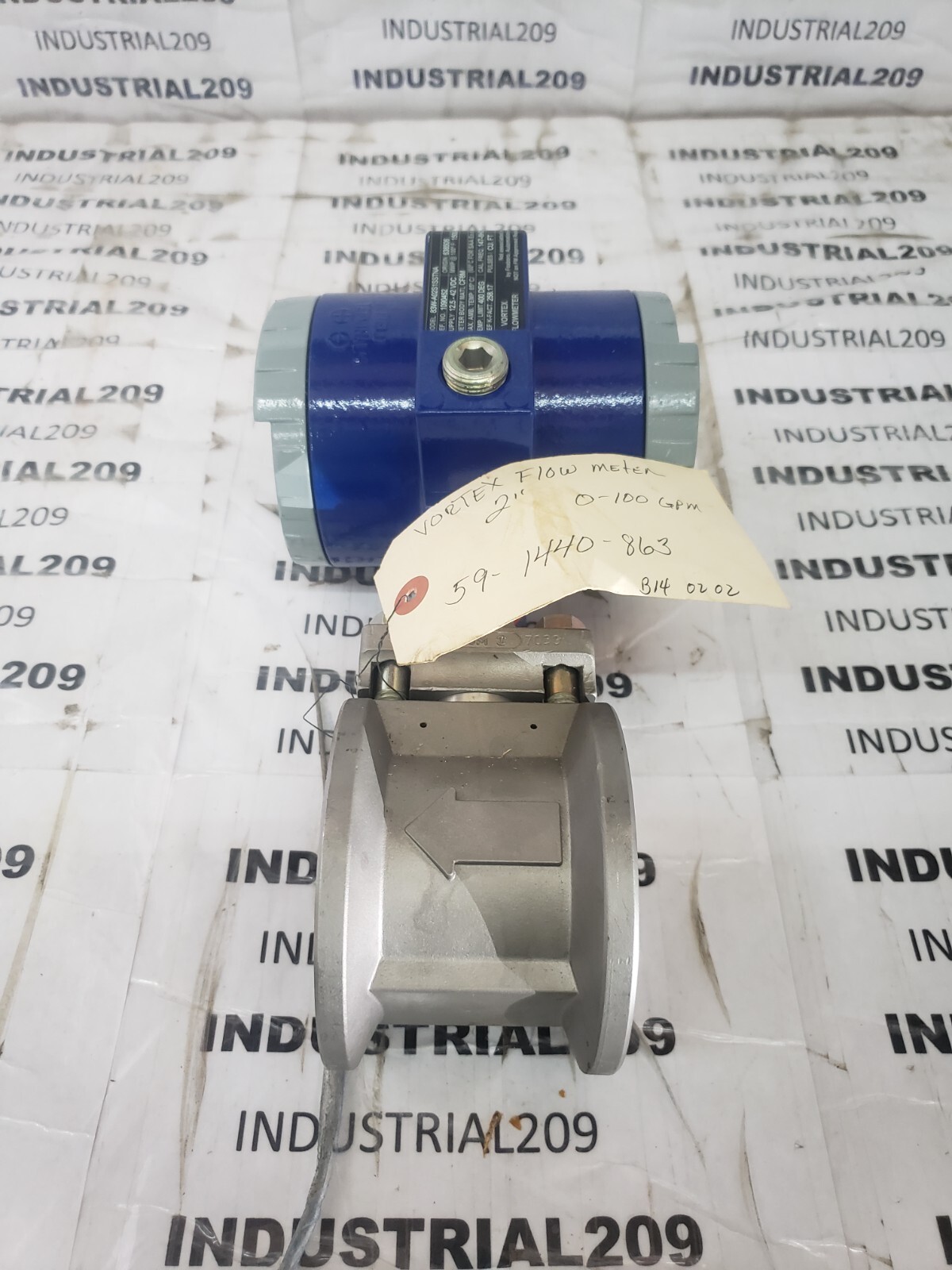 FOXBORO 83W-A02S1SSTNA VORTEX FLOWMETER 2”