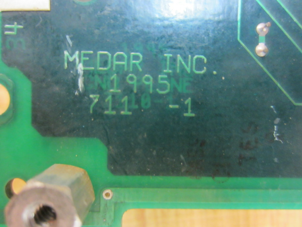 Medar 7113-1M2 Circuit Board 711-1 #2
