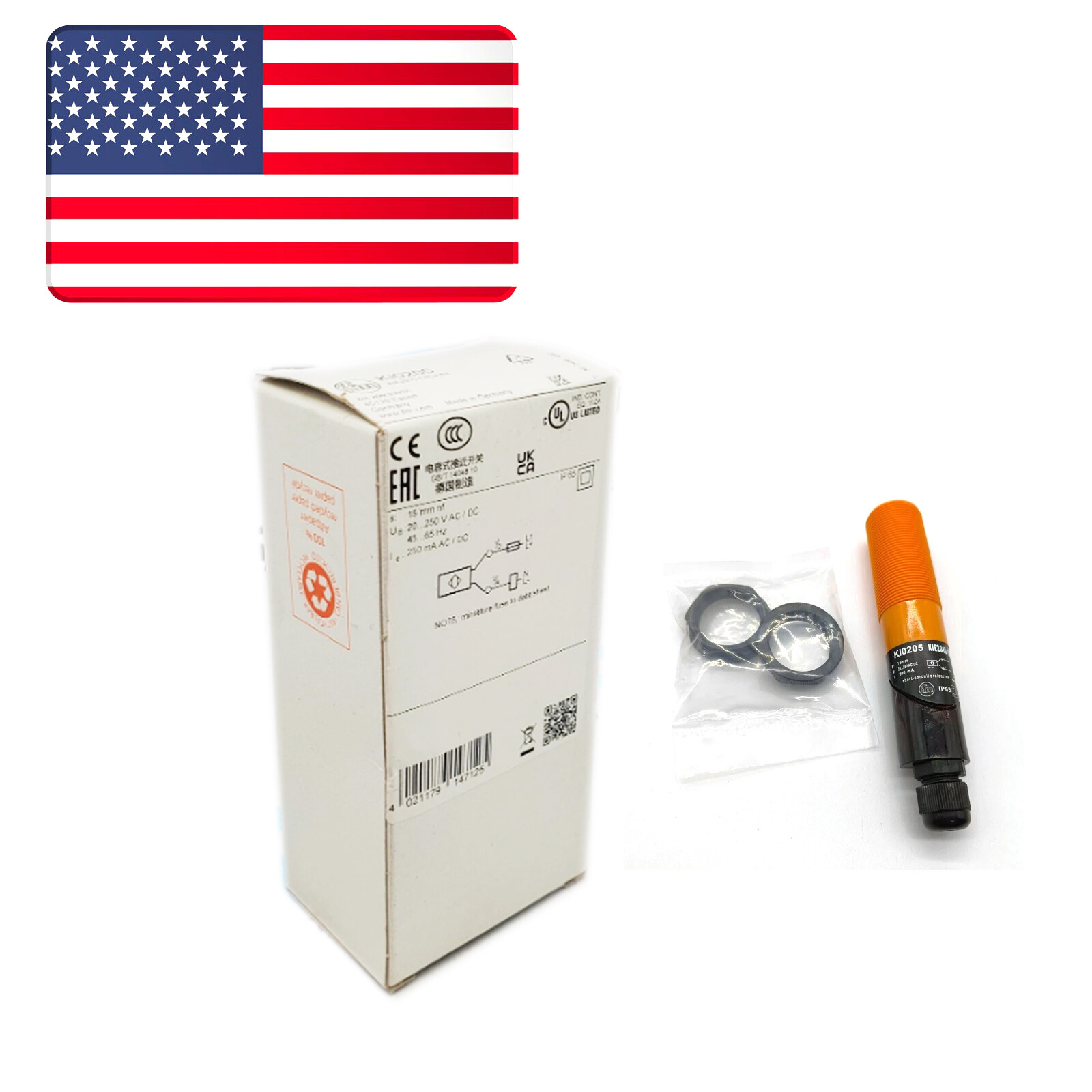 1PC Brand New IFM KI0205 Proximity Switch Sensor- US Stock