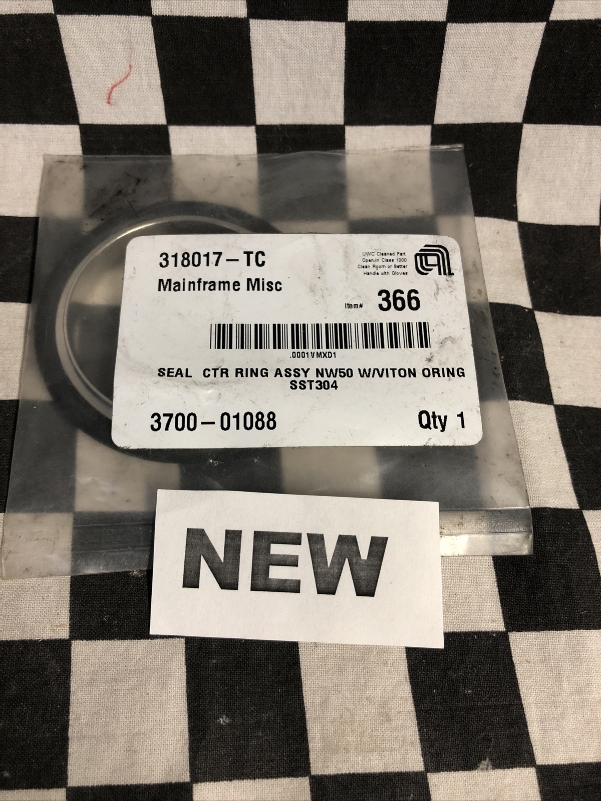 LOT OF 43 Centering Ring NW50 Assembly 304 SST, ONLY 8 WIH O-RING, SHIPSAMEDAY