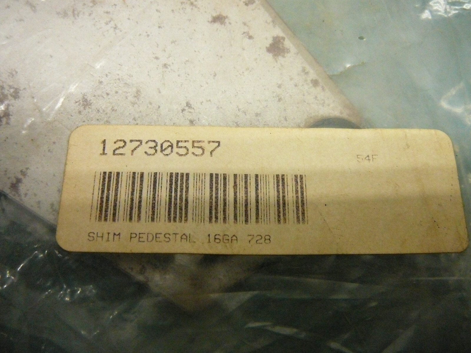 VOLVO CONSTRUCTION EQUIPMENT SHIM PEDESTAL 12730557 16GA 728