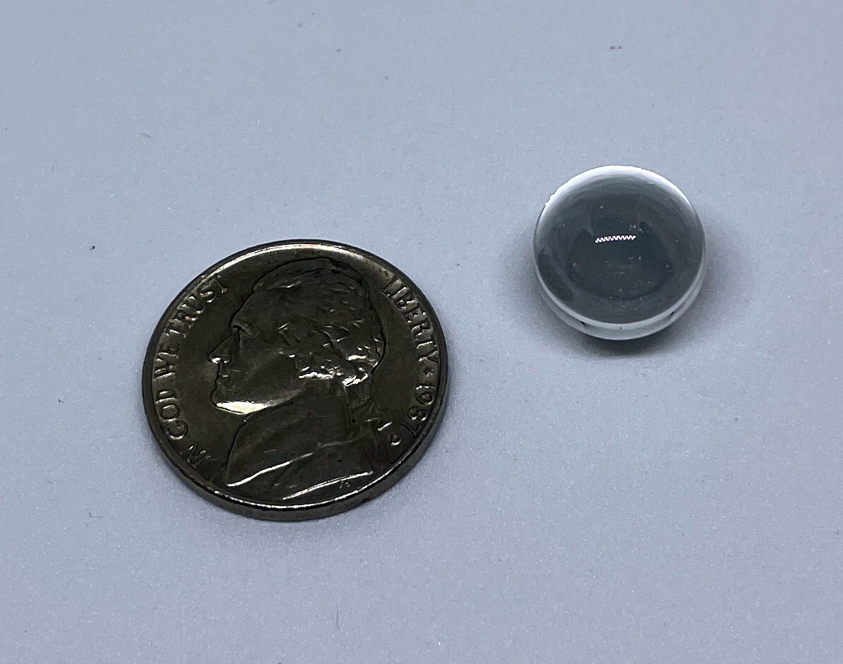 Sapphire Ball 12mm Sphere, Corundum, Bearing, Lens, Synthetic