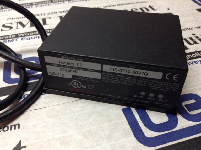 Microscan Barcode Reader – FIS-0710-0037G w/Warranty