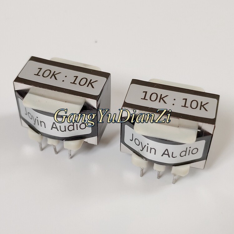 2PC R310K:10K Permalloy Audio Transformer Input Signal Isolation 20Hz-80KHz