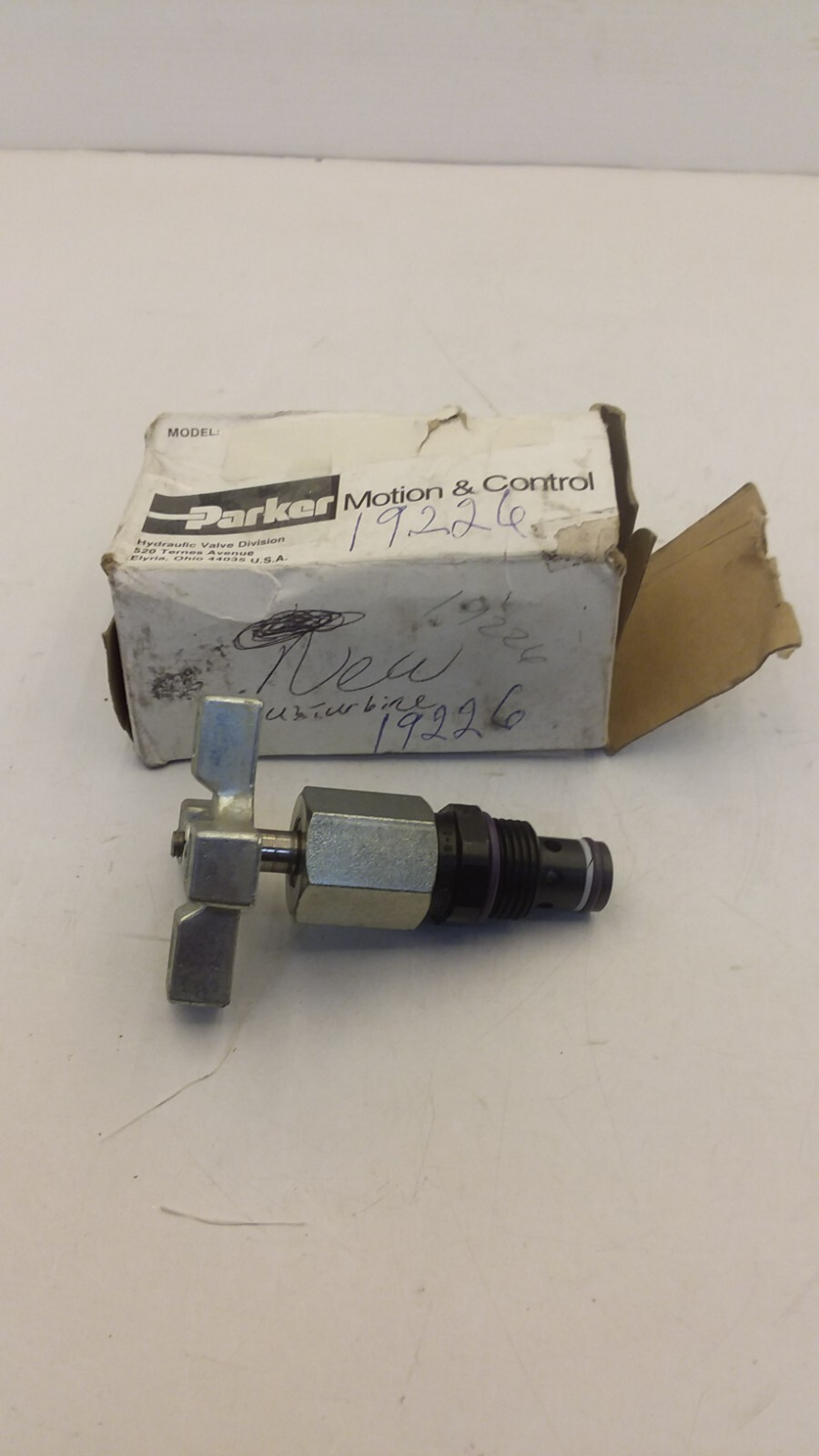 PARKER HYDRAULIC MVI600S-V CARTRIDGE NEEDLE VALVE NIB