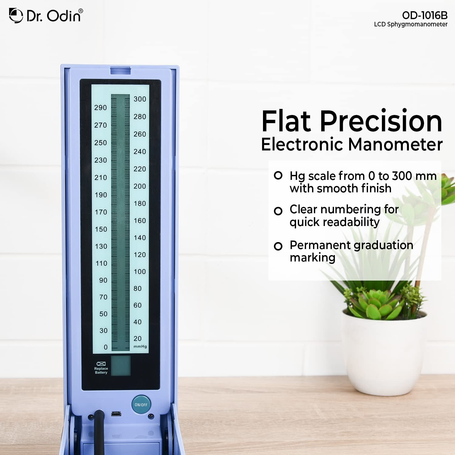 LCD Mercury-Free Sphygmomanometer Latex Bladder Latex Bulb Cotton Cuff FREE SHIP