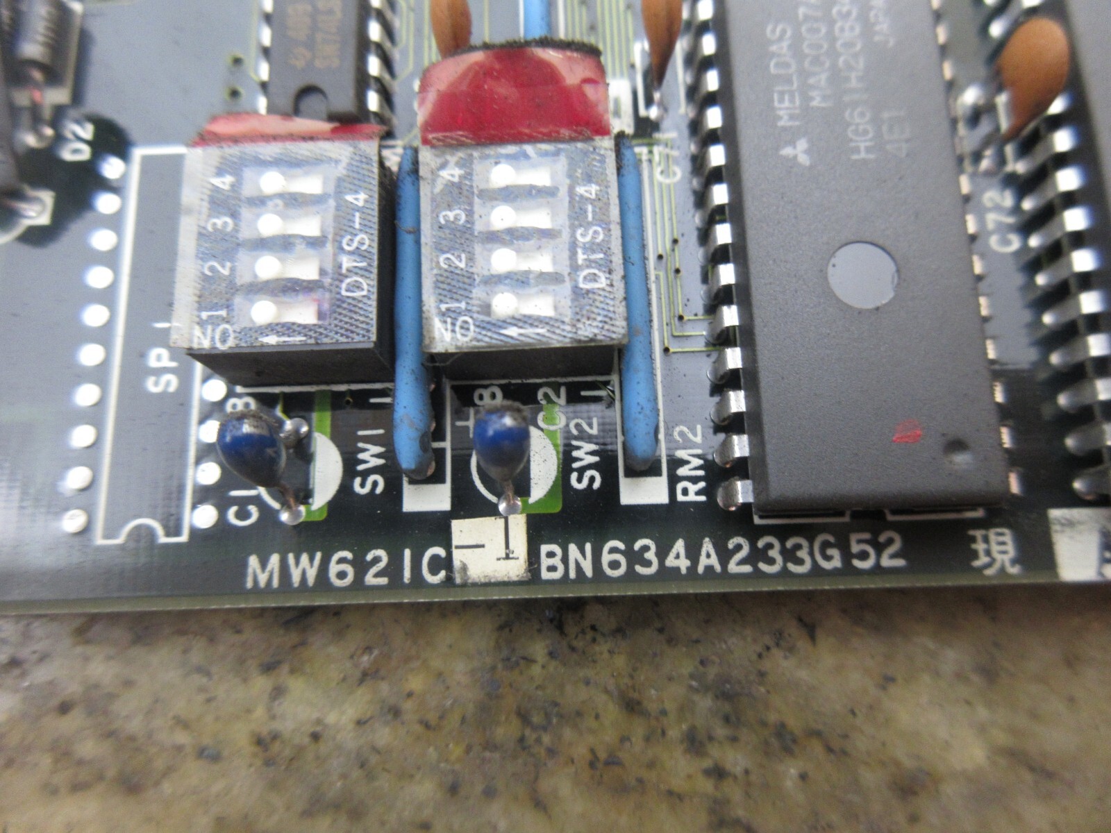 MITSUBISHI CIRCUIT BOARD MW621-1 MW621C BN634A233G52