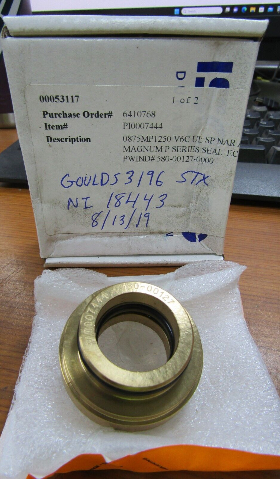💥NEW ISOMAG PI0007444 0875MP1250 V6C UL SP NAR A MAGNUM P SERIES SEAL EC26