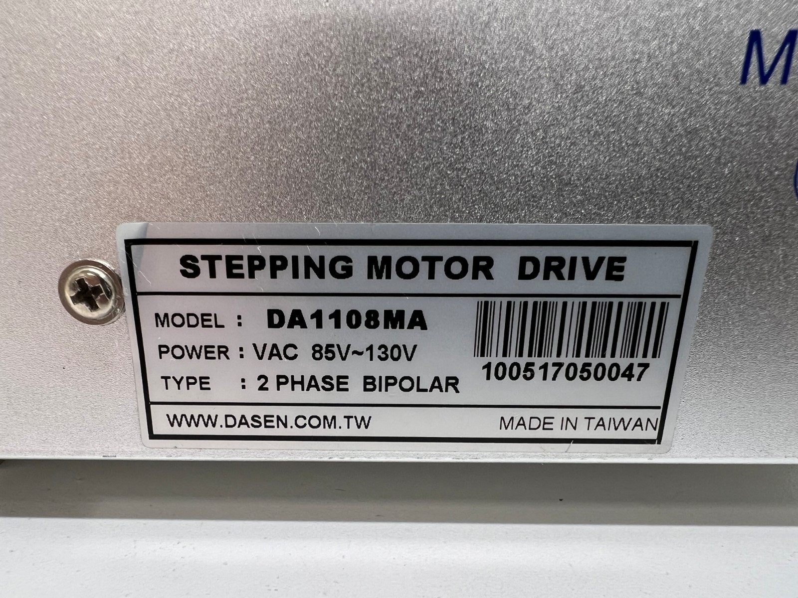 GOOD USED! DASEN 85-130V 2PH BIPOLAR STEPPING MOTOR DRIVE DA1108MA