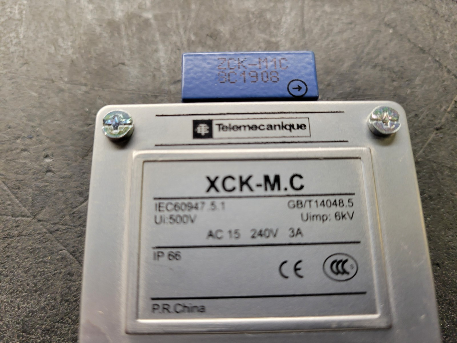 Telemecanique XCK-M-C Limit Switch.