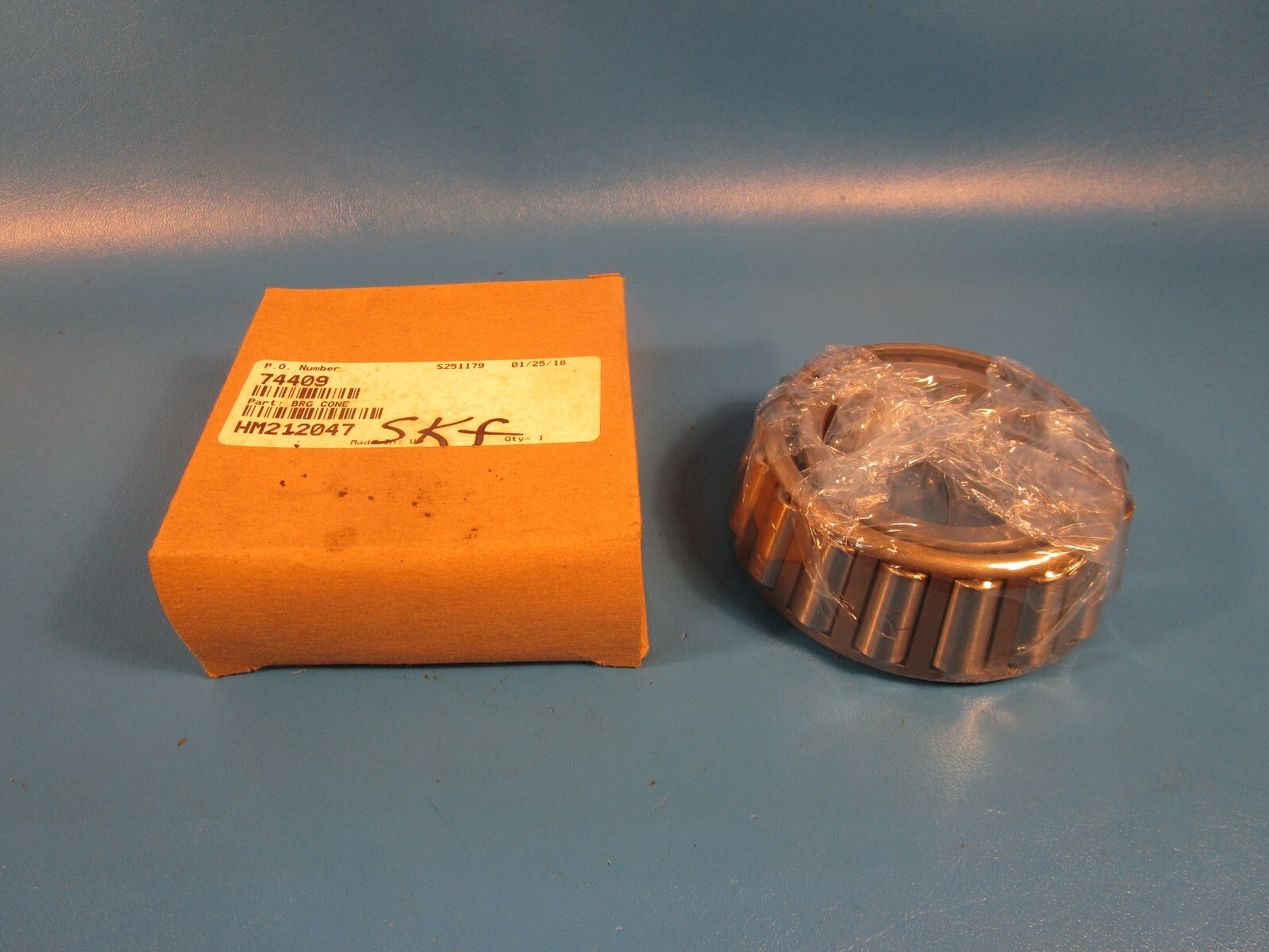 SKF HM212047, Tapered Roller Bearing Cone, 2.5″ ID, 1.51 Width (Timken, NTN)