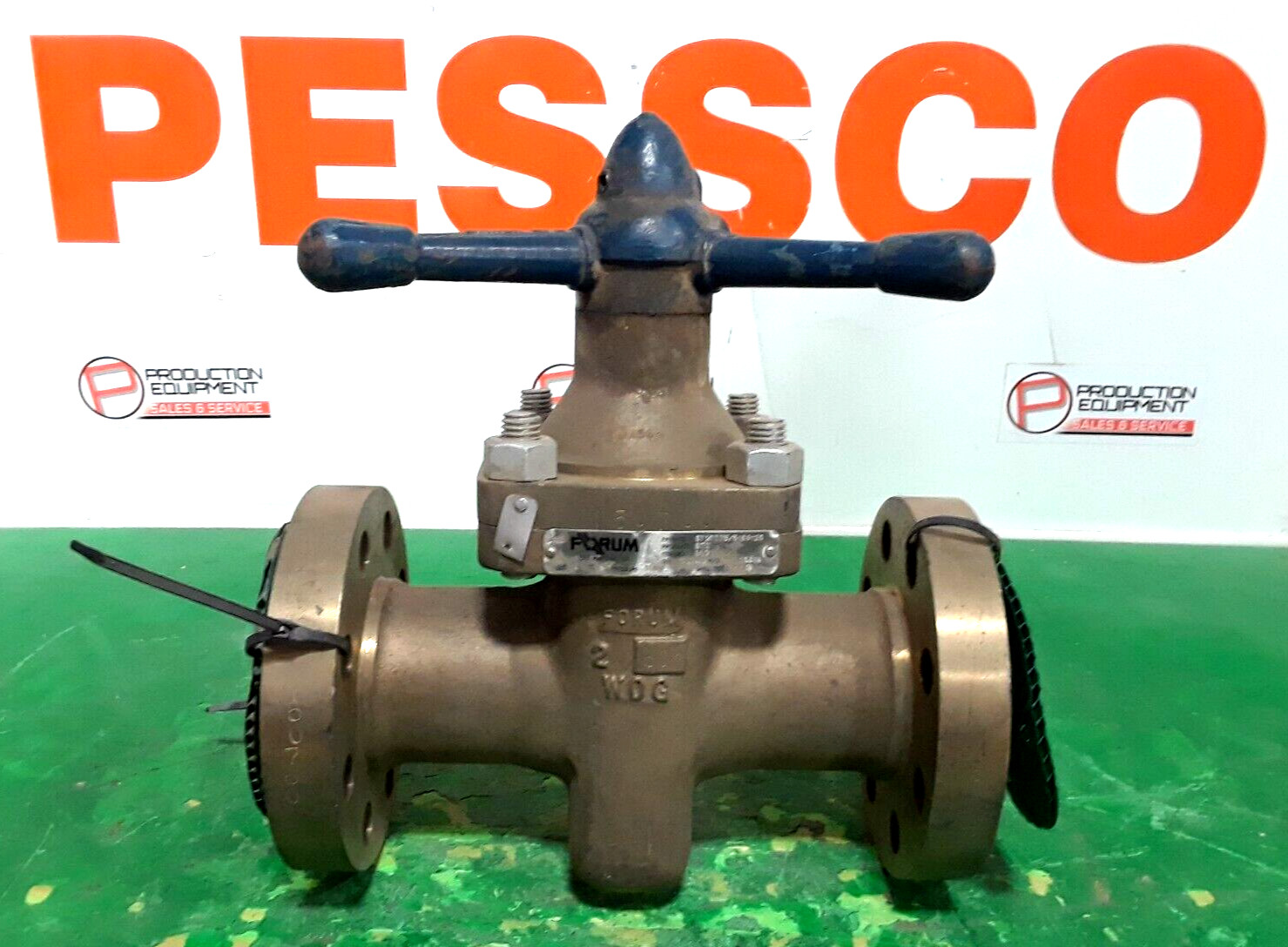 🟠FORUM 2″ 600 FLANGED ENDS BTC GATE VALVE PESSCO IS OFFERING 1 C112222-2 🗽