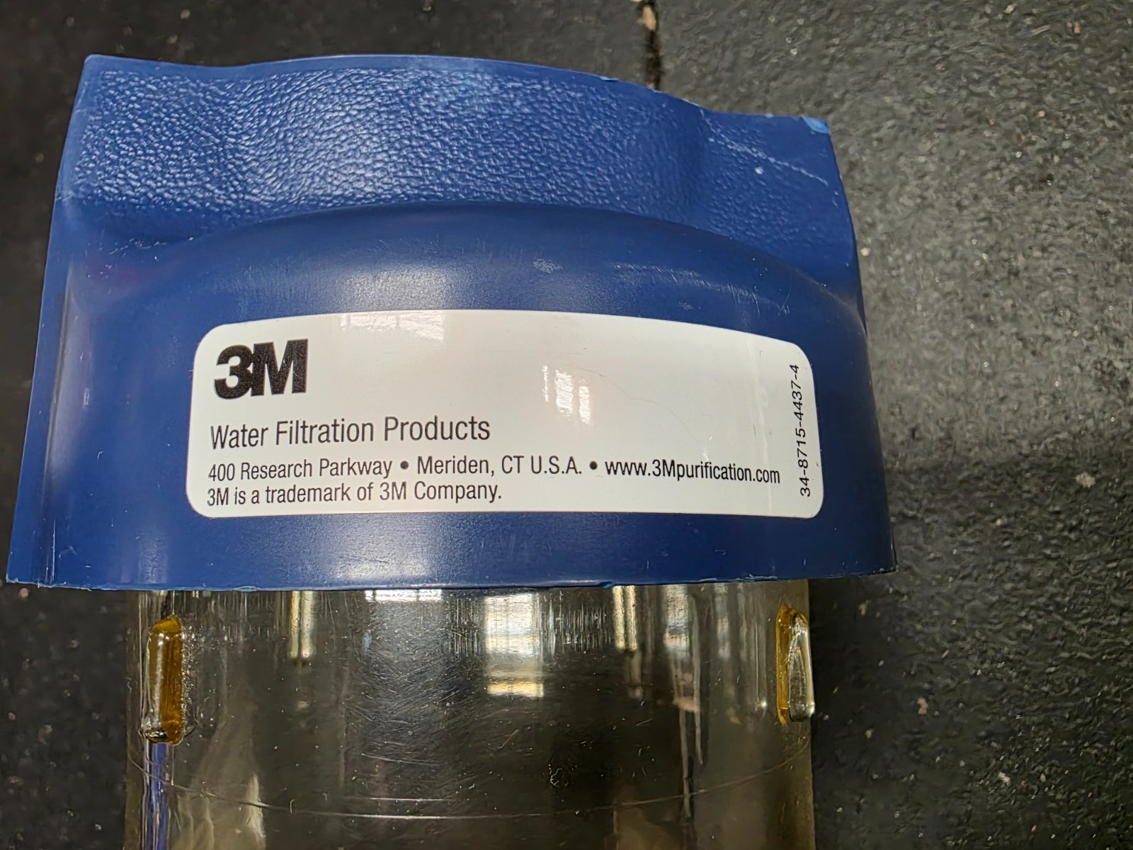 3M 1M1 Series Filter Housing 4706311 Clear Water Filter Housing, 3/4, 125PSIG
